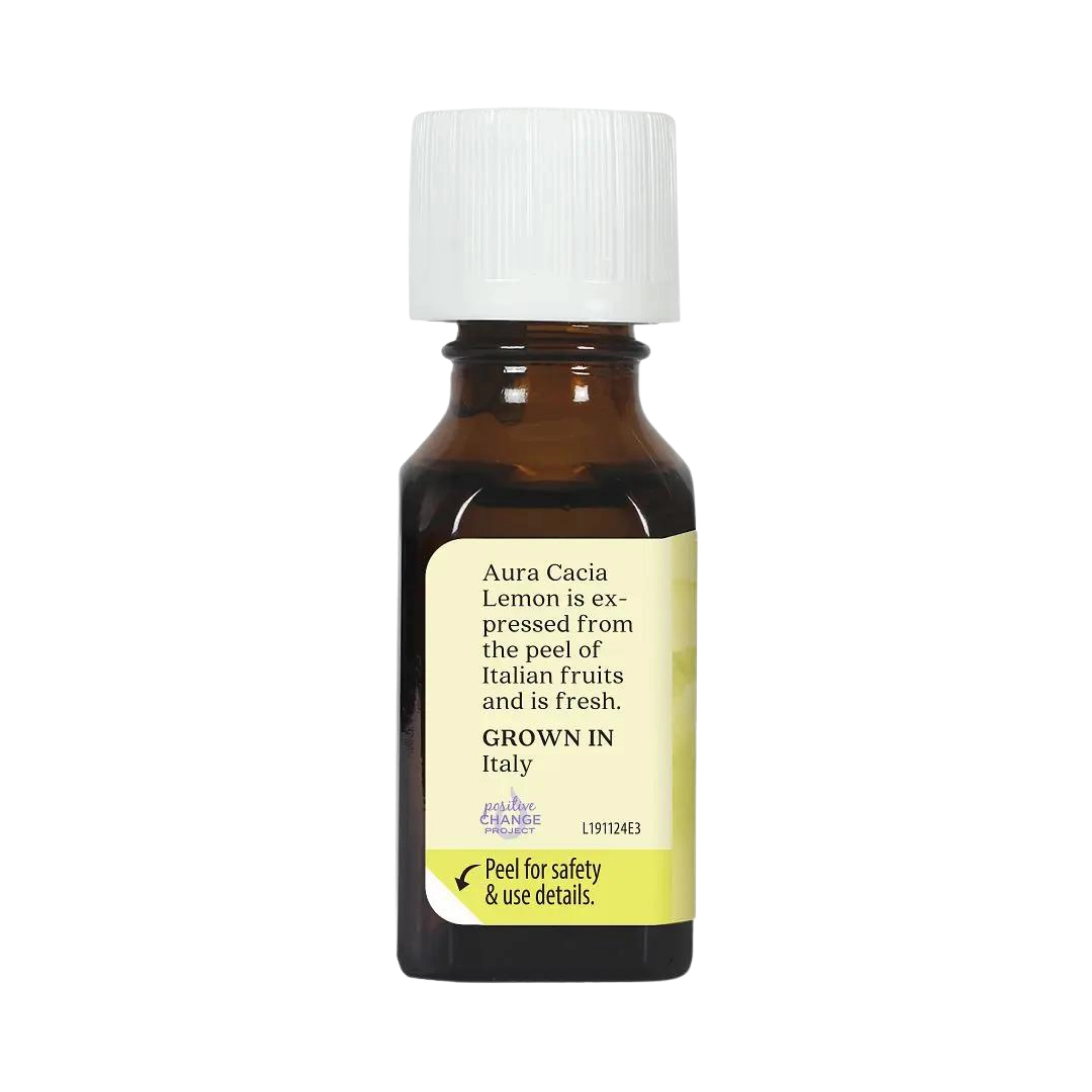 Aura Cacia, Lemon Essential Oil, 0.5 Oz