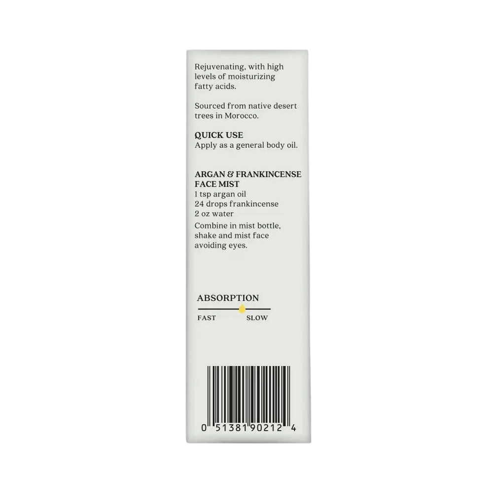 Aura Cacia, Organic, Argan Skin Care Oil In Box, 1 Fl Oz