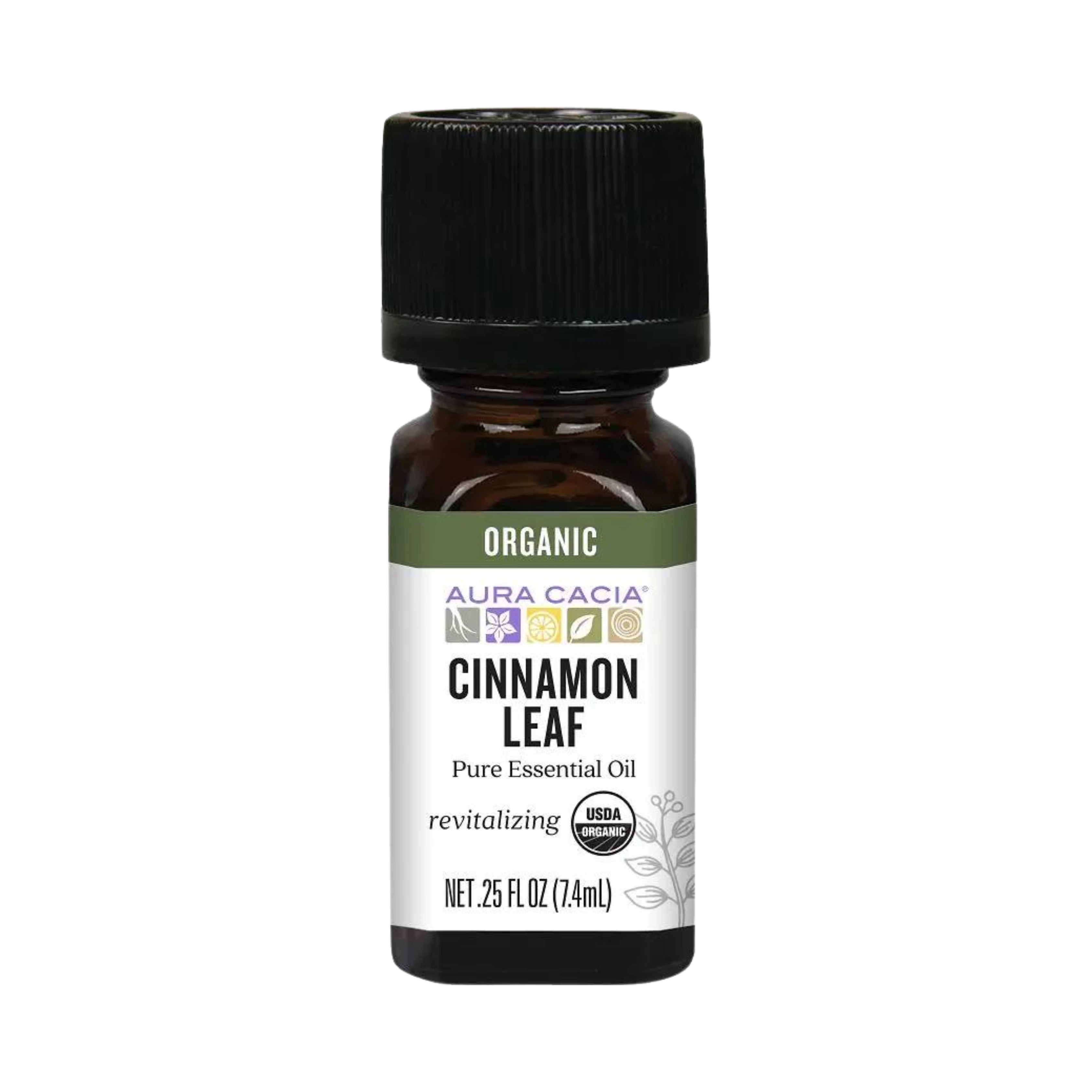 Aura Cacia, Organic, Cinnamon Leaf , 0.25 Oz