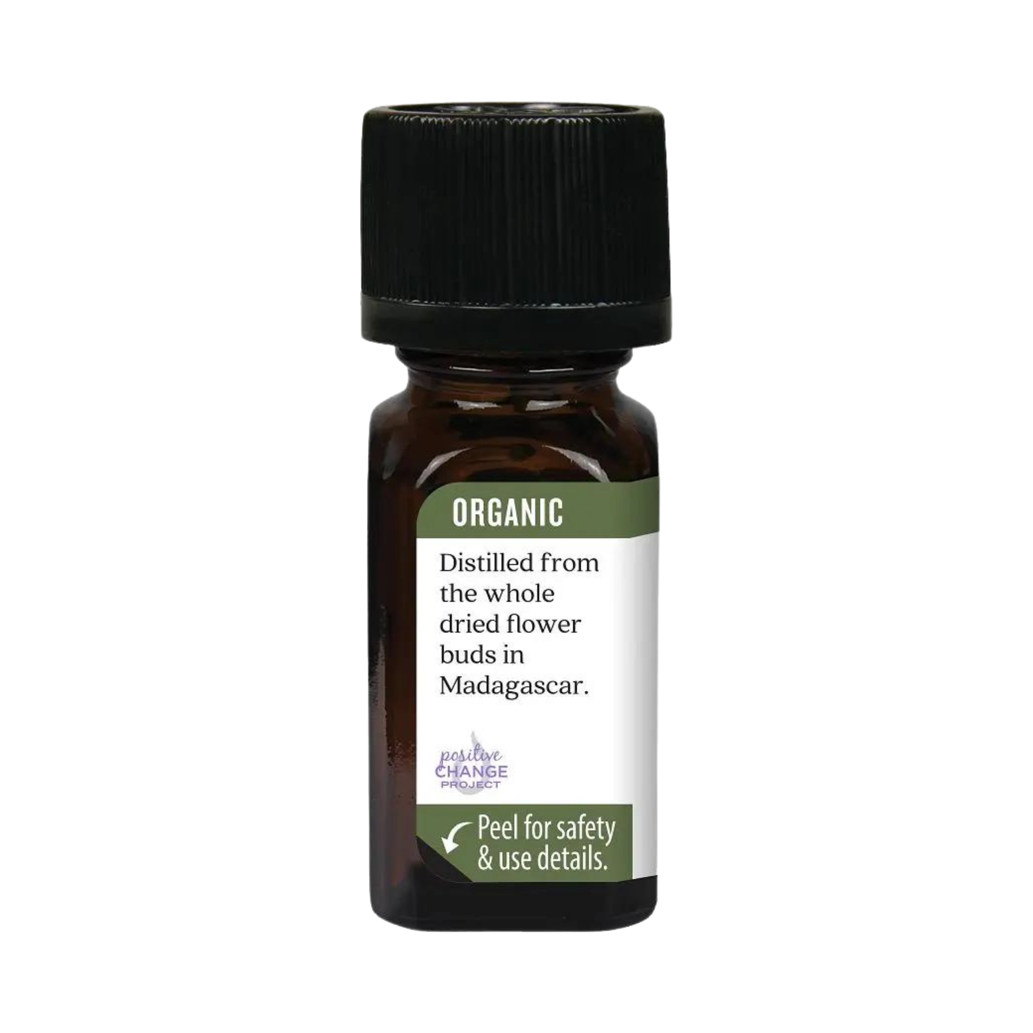 Aura Cacia, Organic Clove Bud, Essential Oil, 0.25 Oz