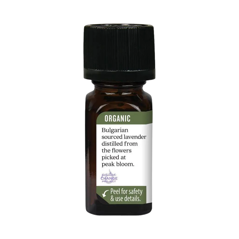 Aura Cacia, Organic Lavender, Essential Oil, 0.25 Oz