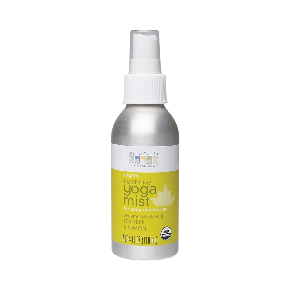 Aura Cacia, Organic Purifying Tea Tree and Lemon Yoga Mist, 4 Fl Oz