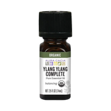 Aura Cacia, Organic Ylang Ylang Complete Essential Oil, 0.25 Oz