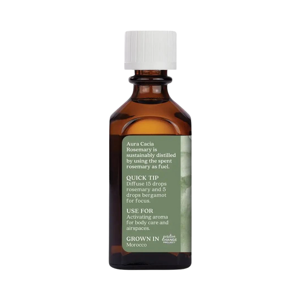 Aura Cacia, Rosemary Essential Oil, 2 Oz