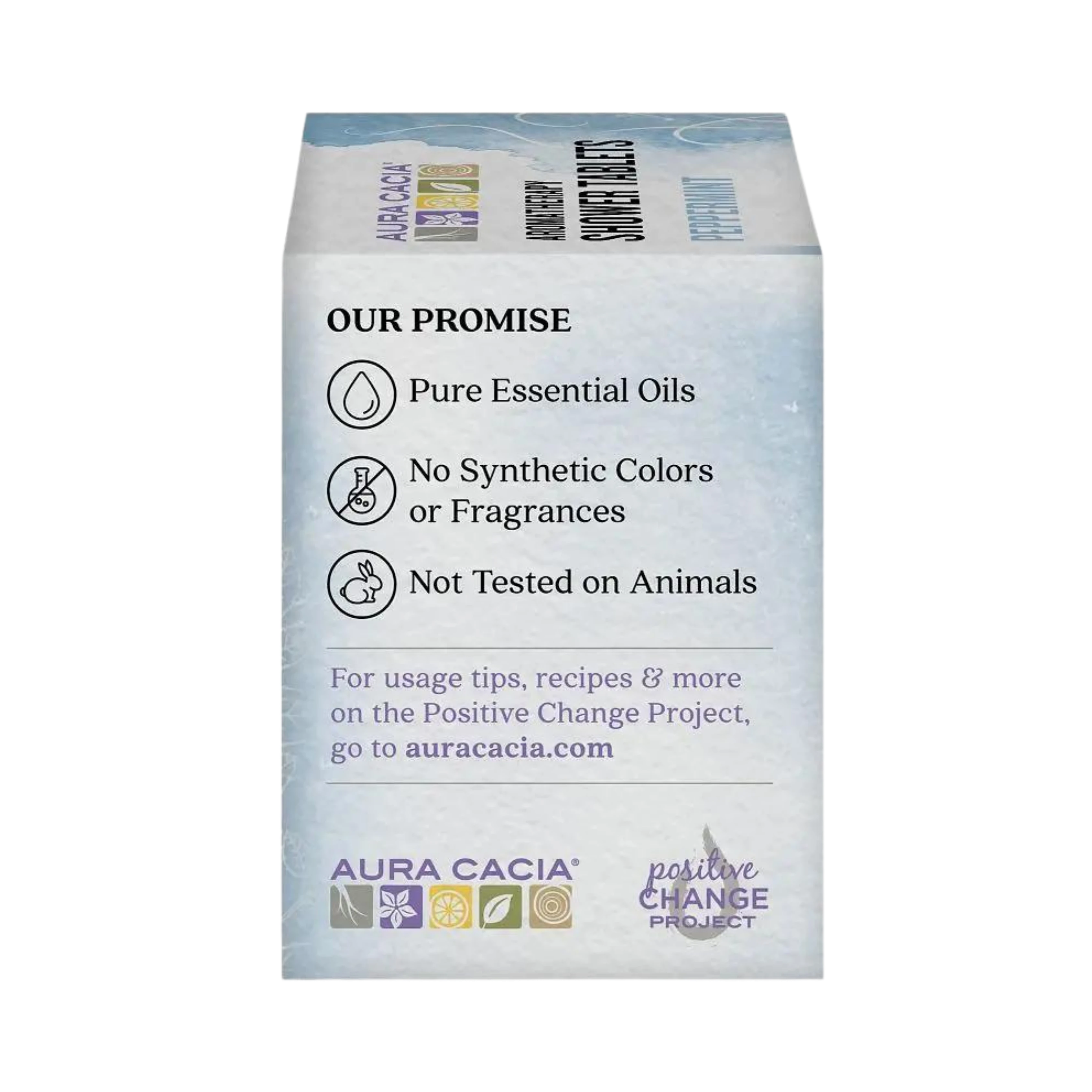 Aura Cacia, Shower Tablets, Reviving Peppermint, 3 Oz
