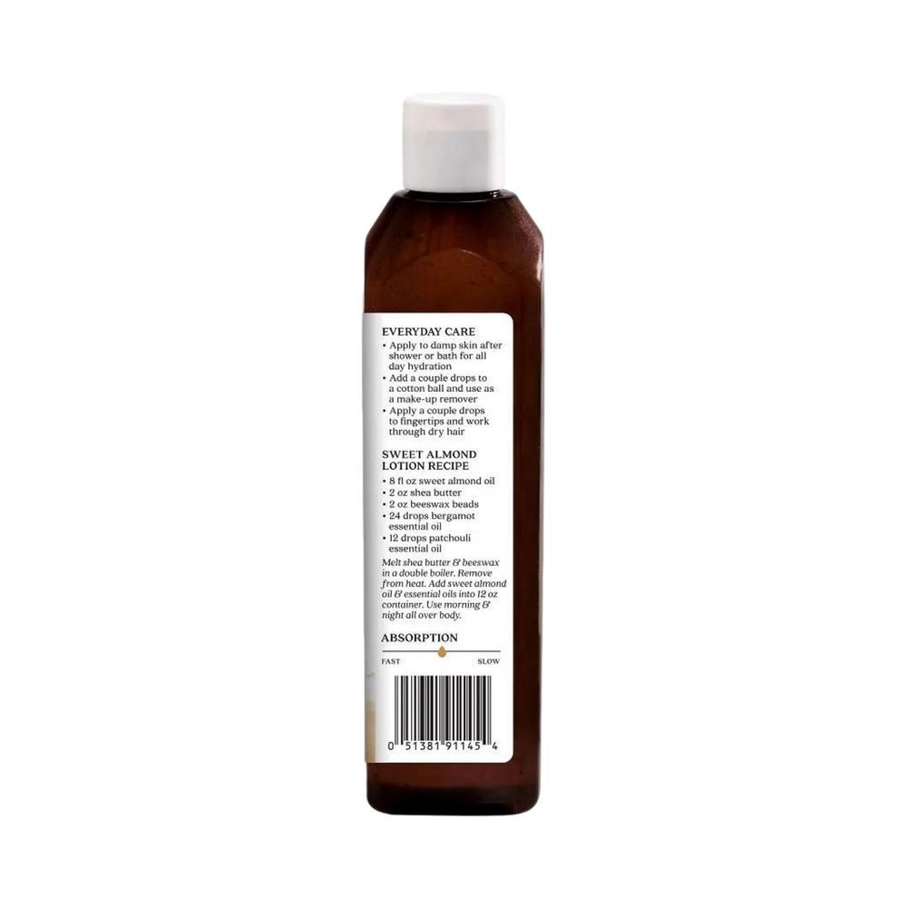 Aura Cacia, Skin Care Oil, Sweet Almond, 16 Oz
