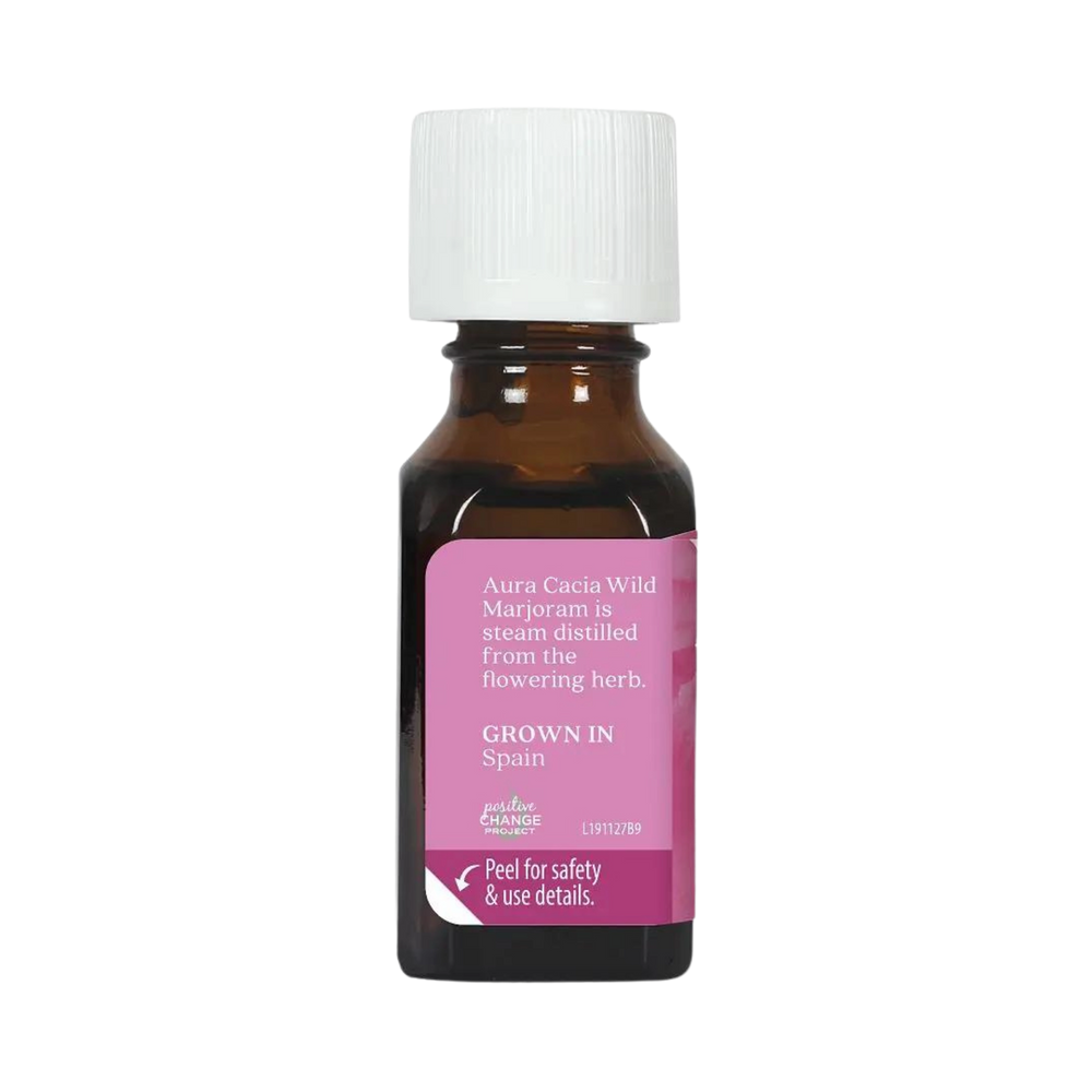 Aura Cacia, Wild Marjoram Essential Oil, 0.5 Oz