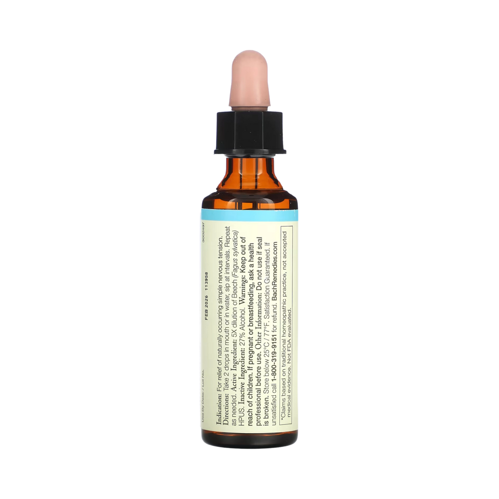 Bach, Original Flower Remedies, Beech, 20 Ml