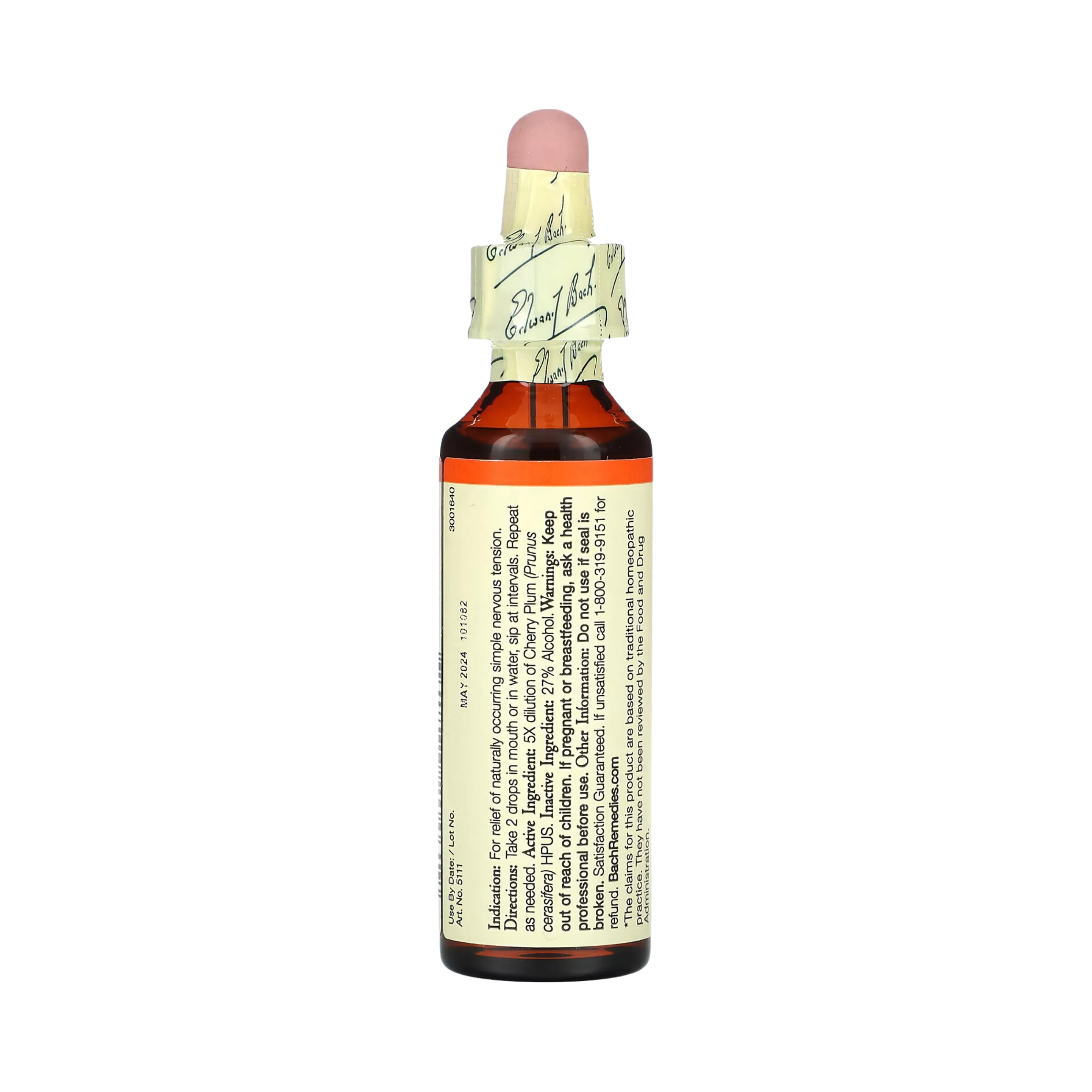 Bach, Original Flower Remedies, Cherry Plum, 20 Ml