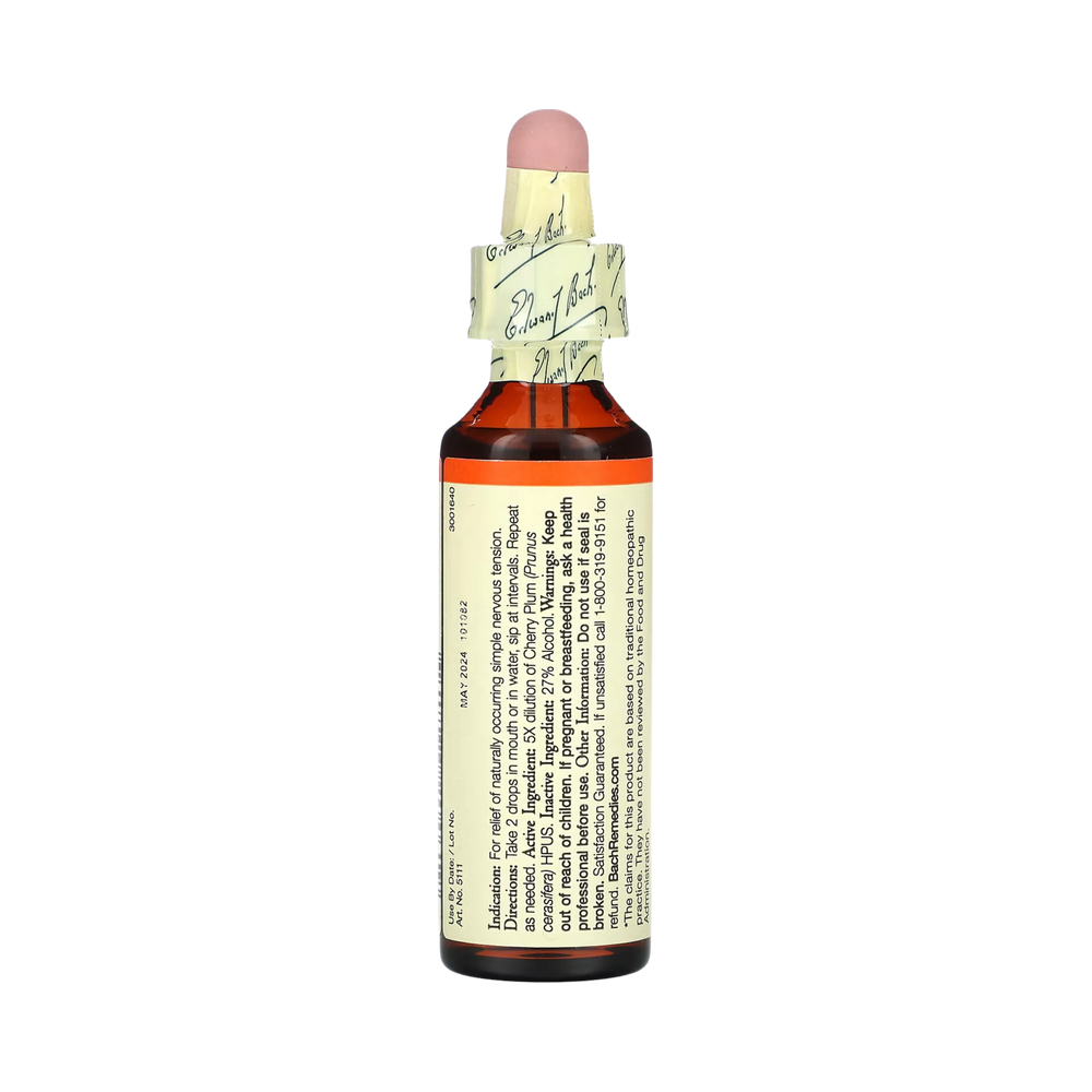 Bach, Original Flower Remedies, Cherry Plum, 20 Ml
