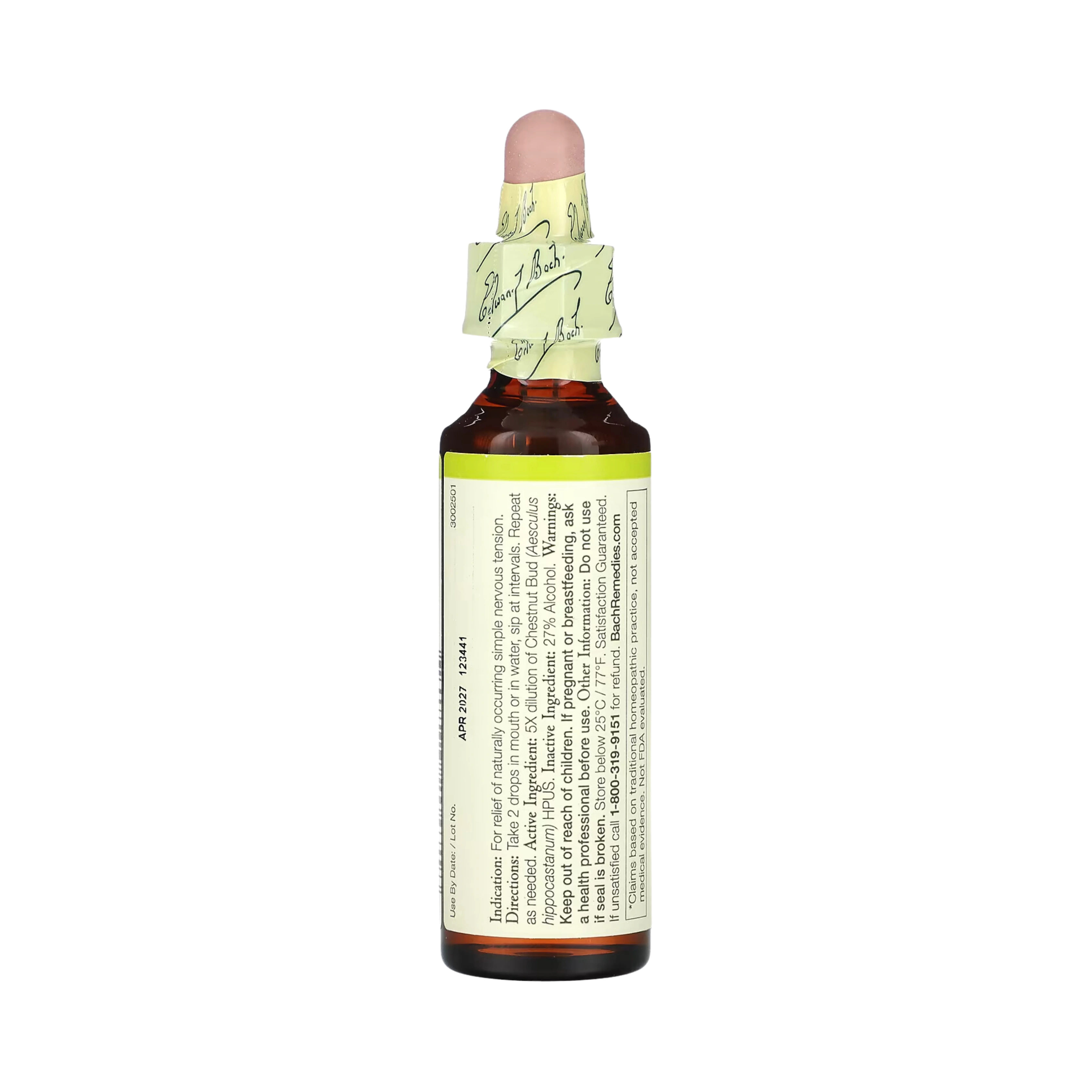 Bach, Original Flower Remedies, Chestnut Bud, 20 Ml