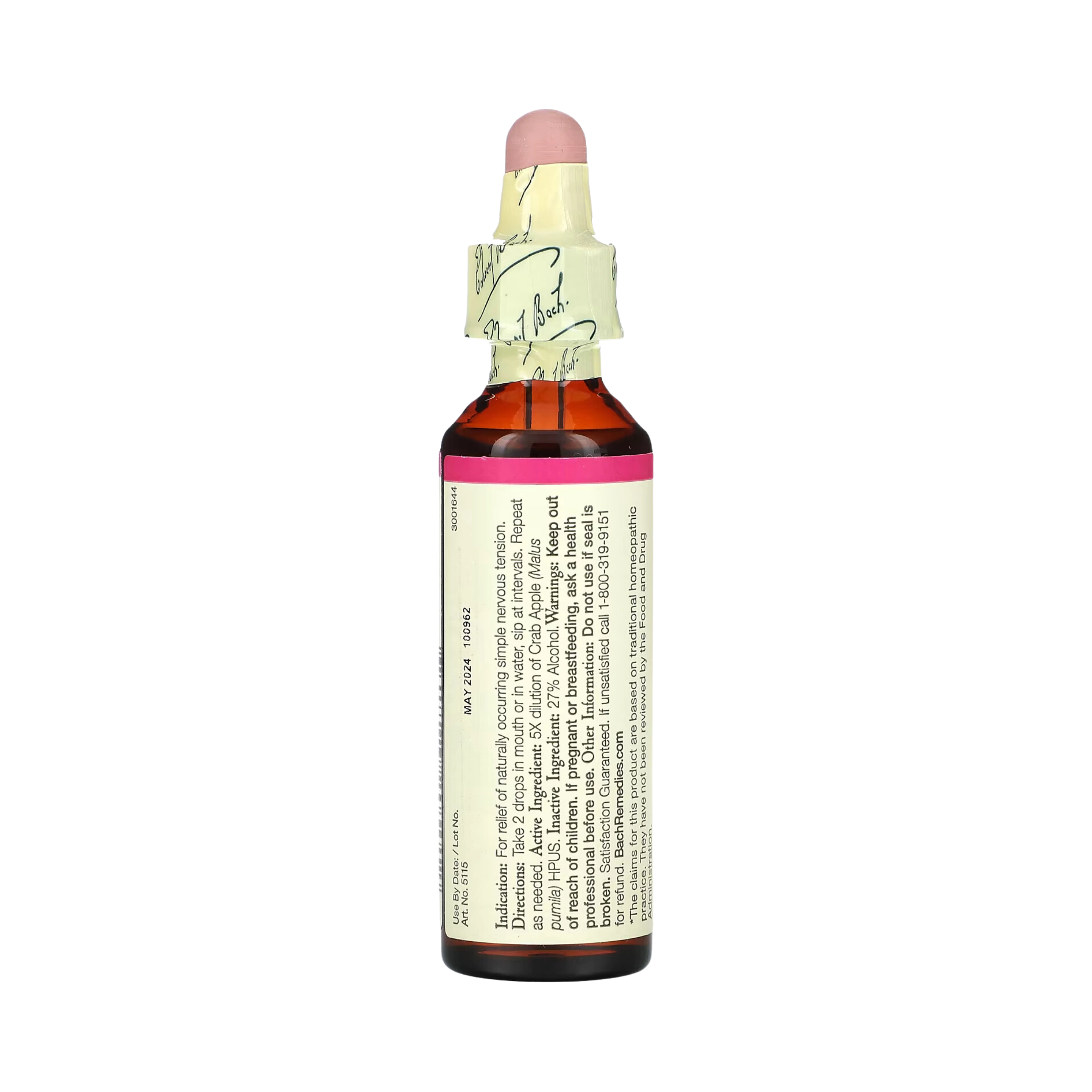 Bach, Original Flower Remedies, Crab Apple, 20 Ml