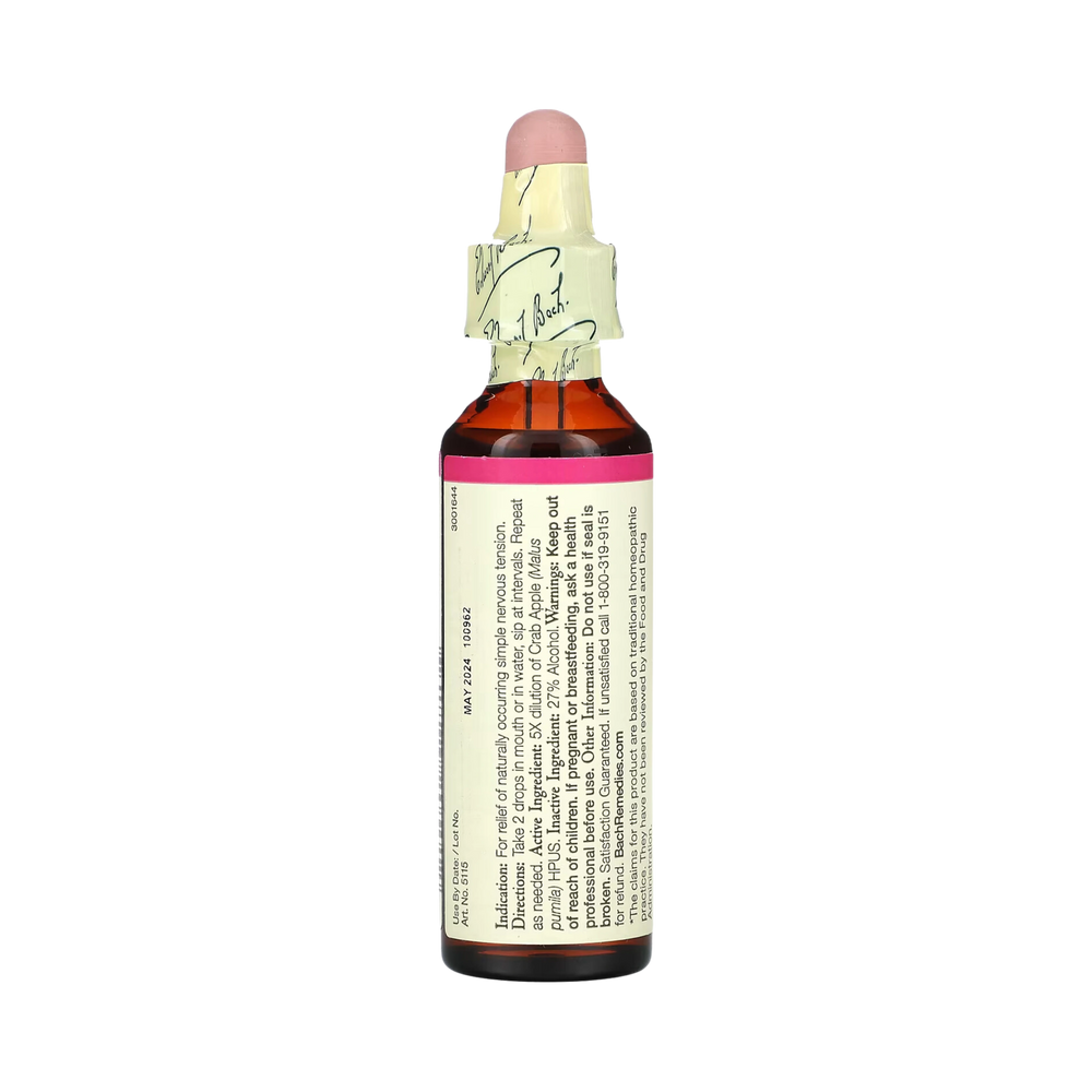 Bach, Original Flower Remedies, Crab Apple, 20 Ml
