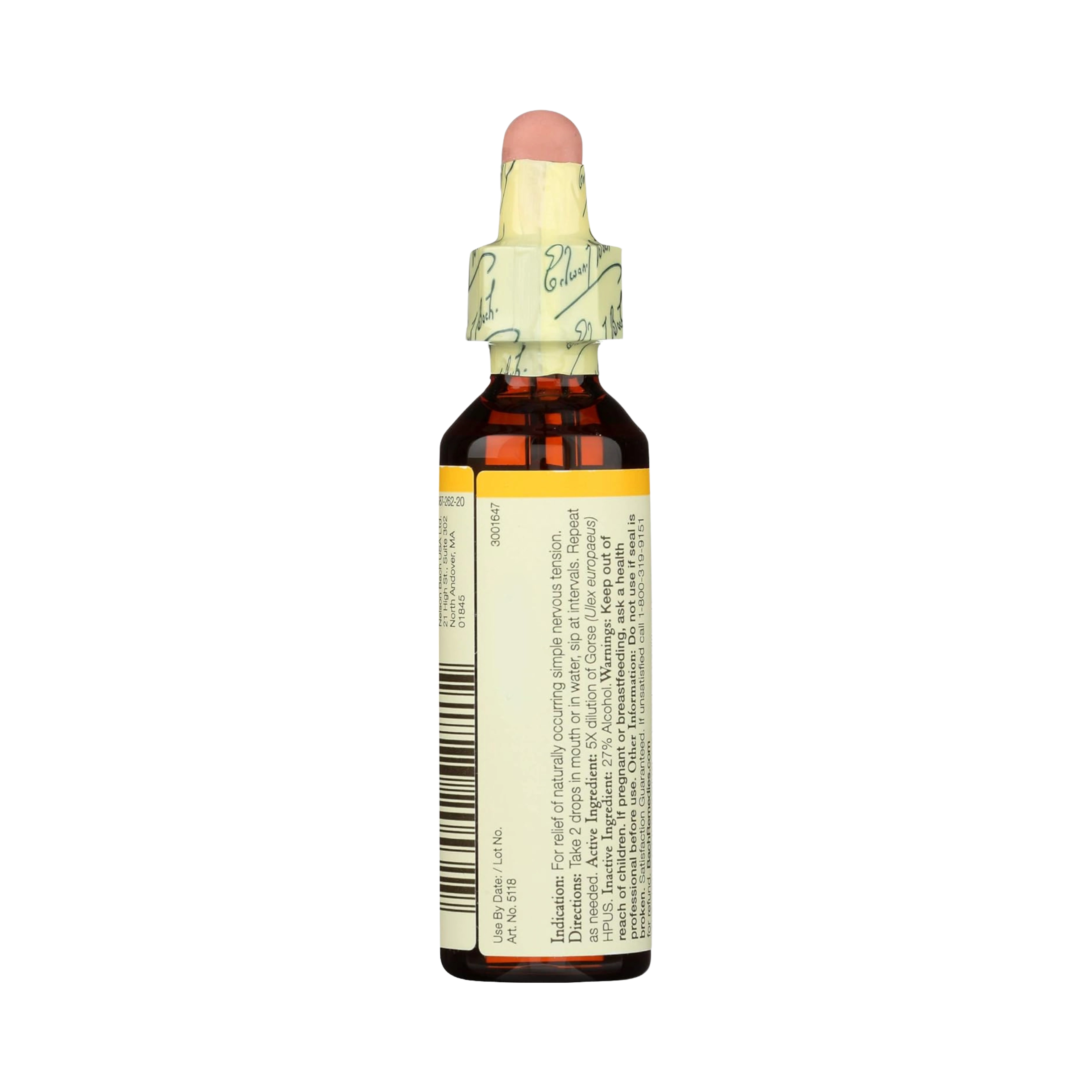Bach, Original Flower Remedies, Gorse, 20 Ml