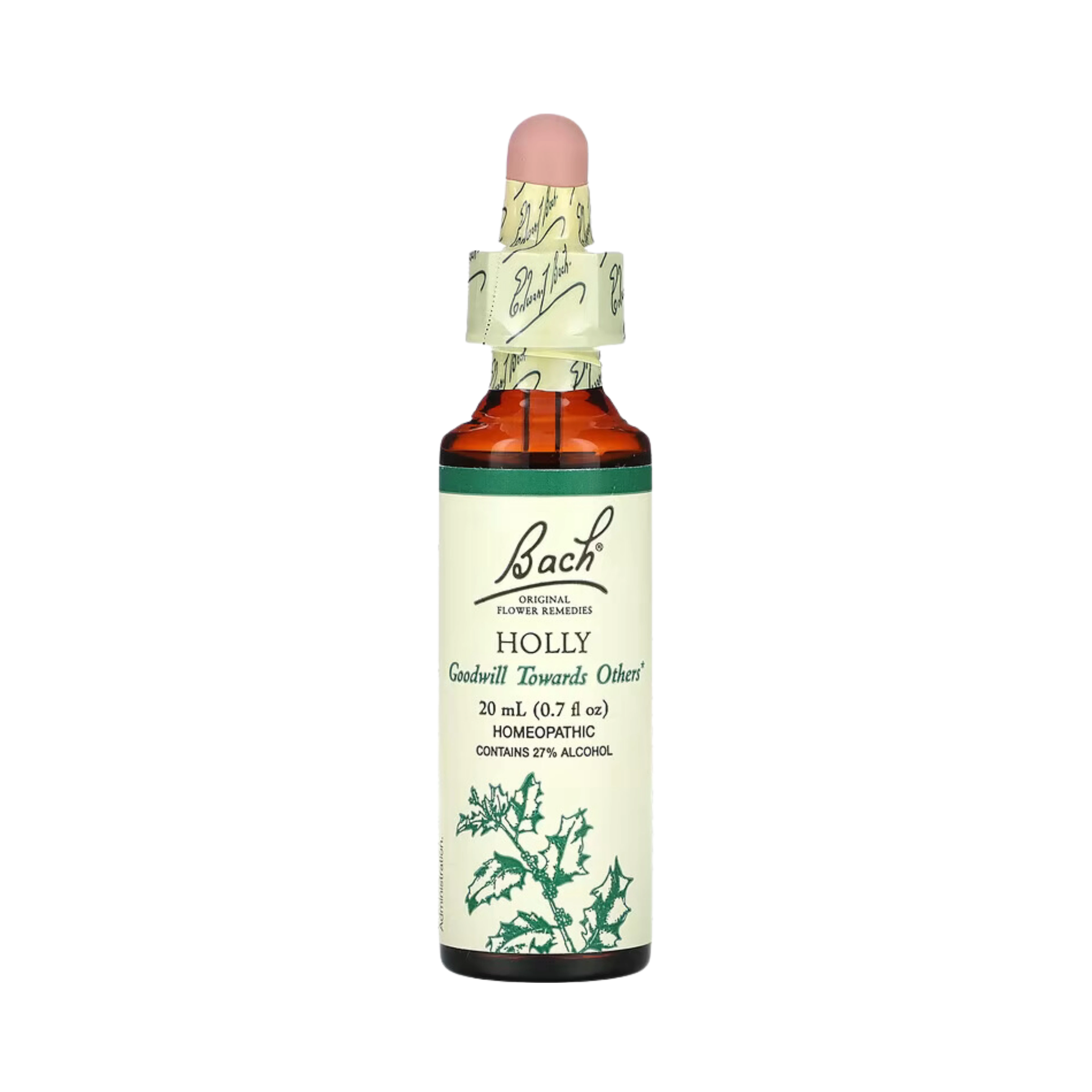 Bach, Original Flower Remedies, Holly, 20 Ml