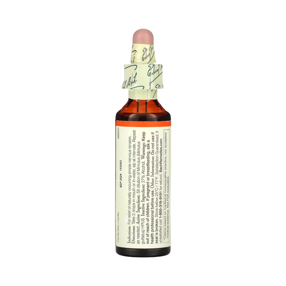 Bach, Original Flower Remedies, Mimulus, 20 Ml