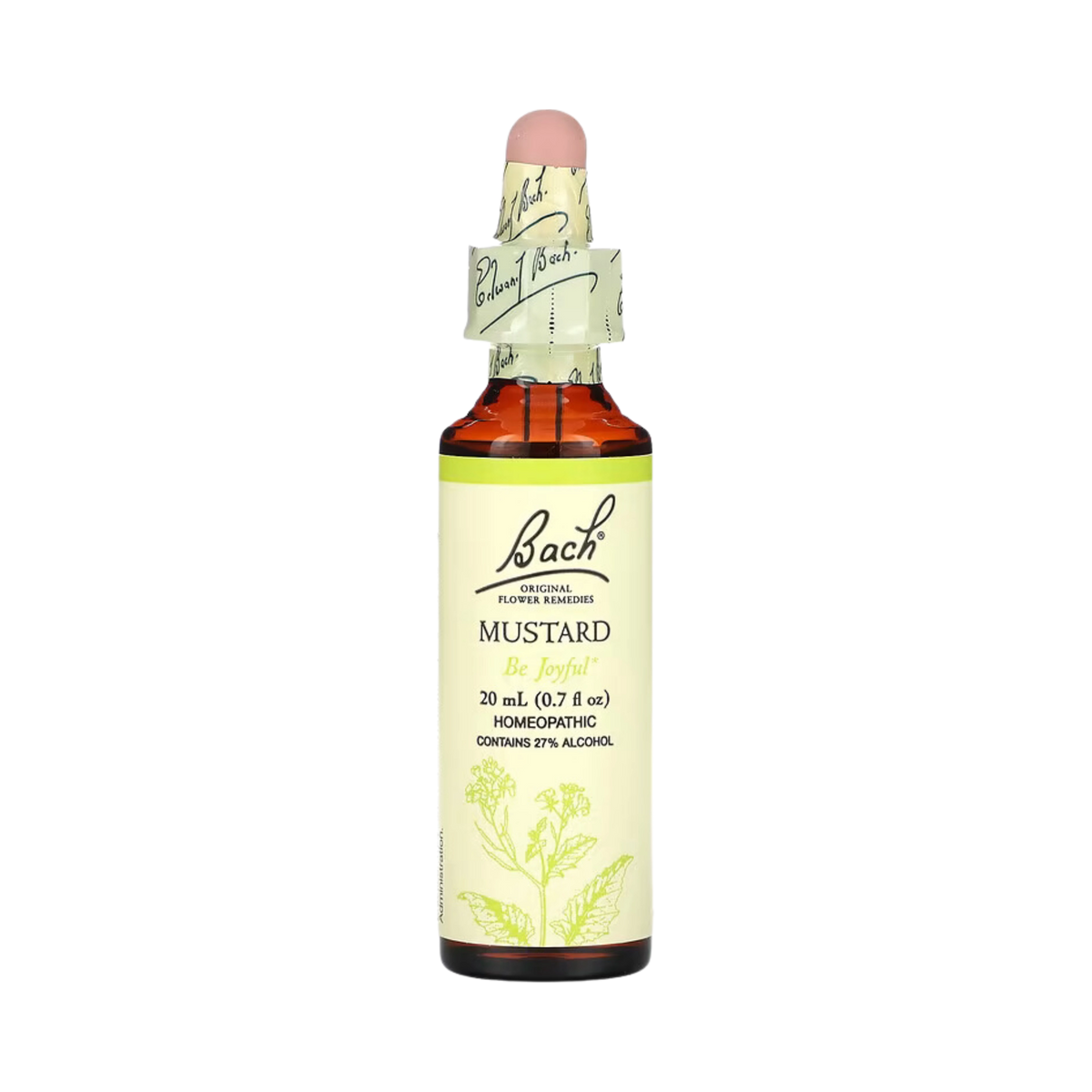 Bach, Original Flower Remedies, Mustard, 20 Ml