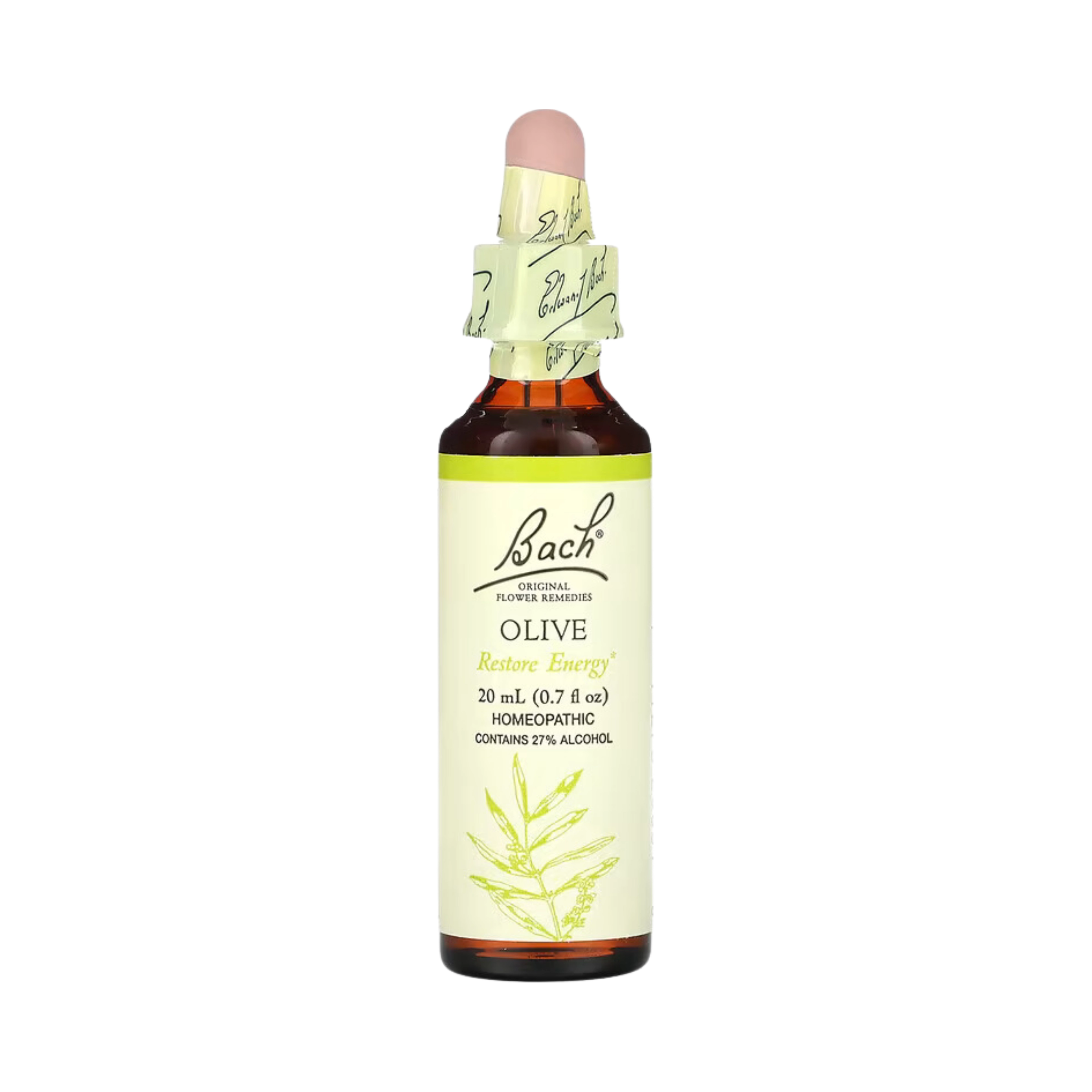 Bach, Original Flower Remedies, Olive, 20 Ml