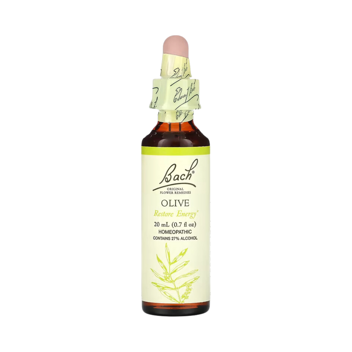 Bach, Original Flower Remedies, Olive, 20 Ml