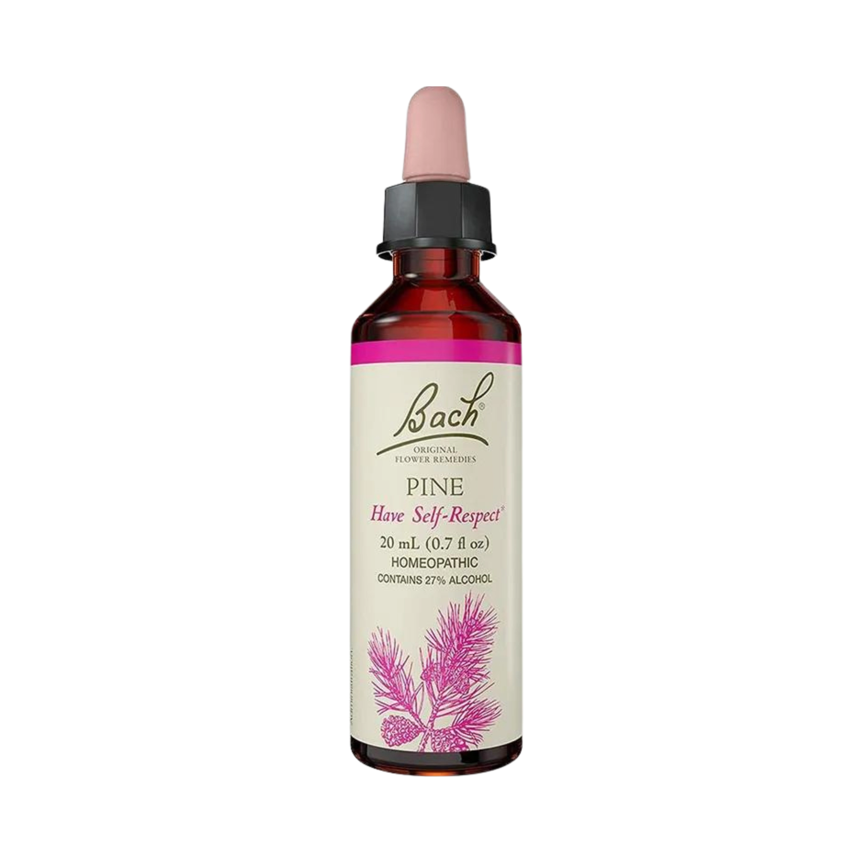 Bach, Original Flower Remedies, Pine, 20 Ml