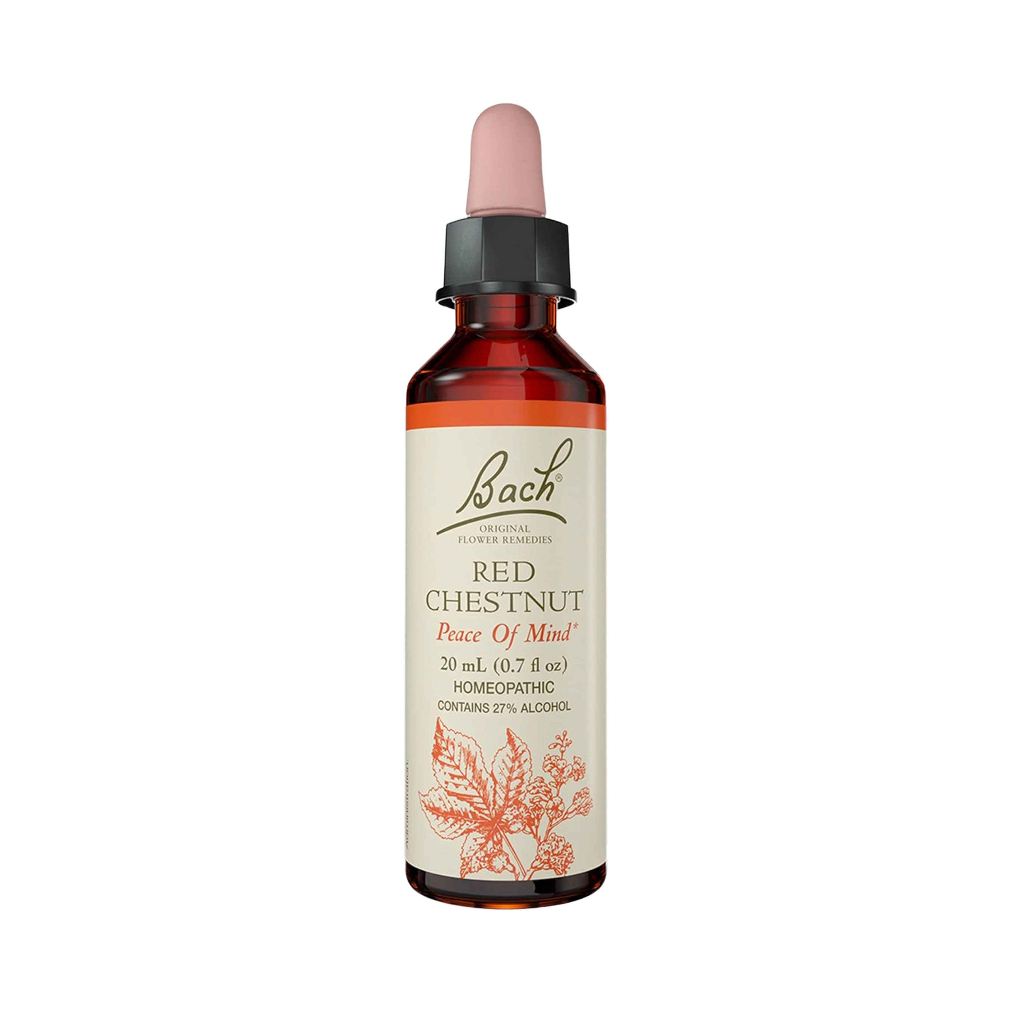 Bach, Original Flower Remedies, Red Chestnut, 20 Ml