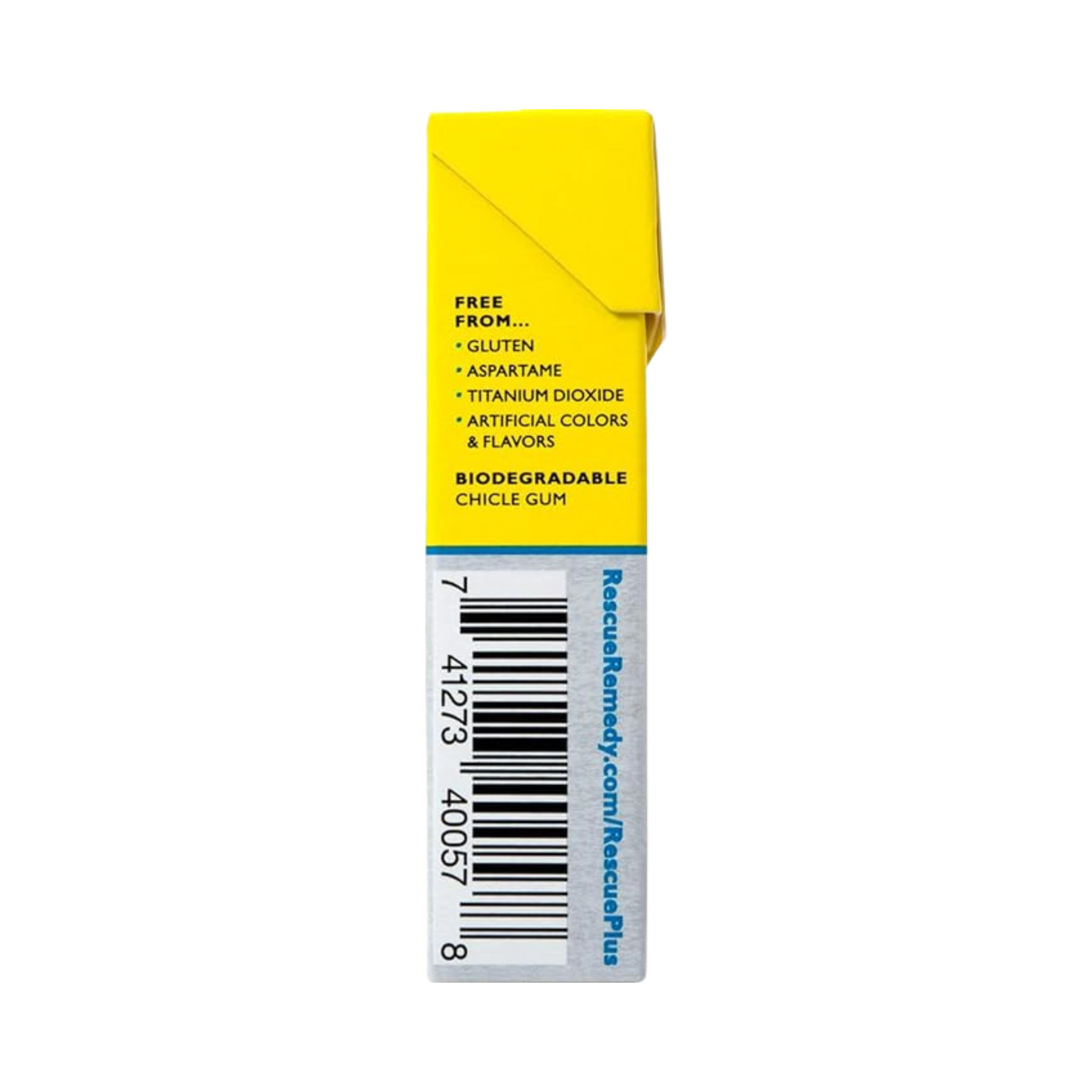 Bach, Original Flower Remedies, Rescue Plus Gum, 25 Pieces