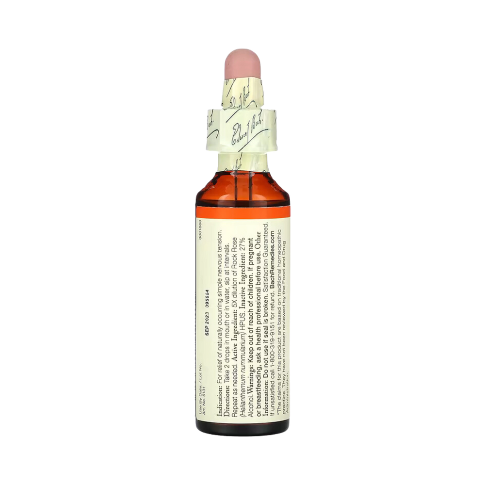Bach, Original Flower Remedies, Rock Rose, 20 Ml