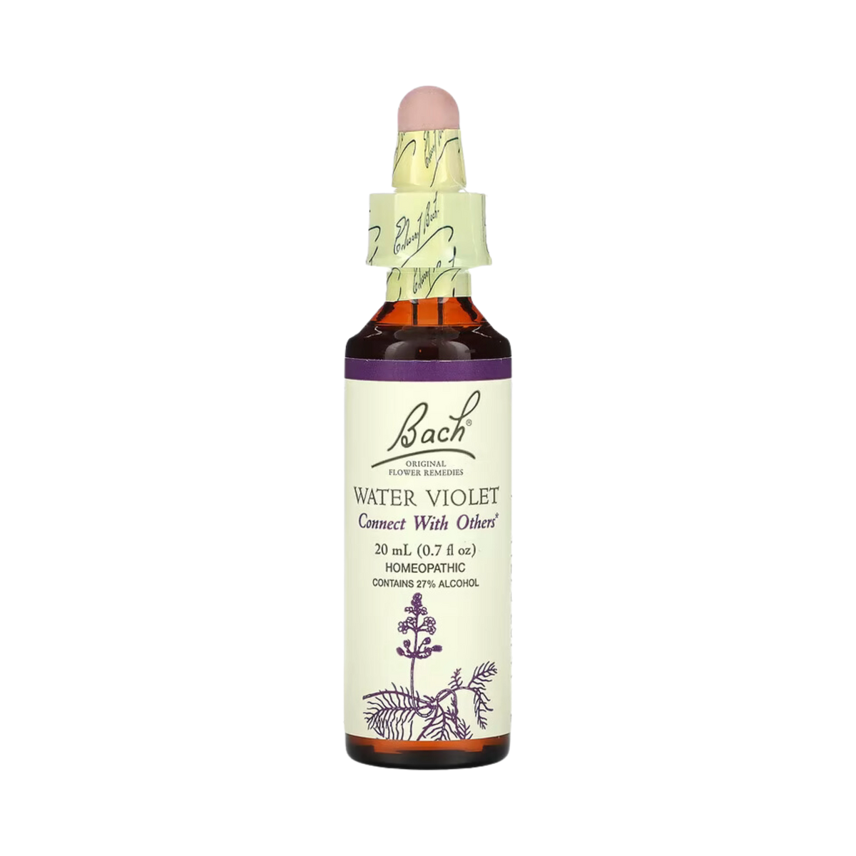 Bach, Original Flower Remedies, Water Violet, 20 Ml
