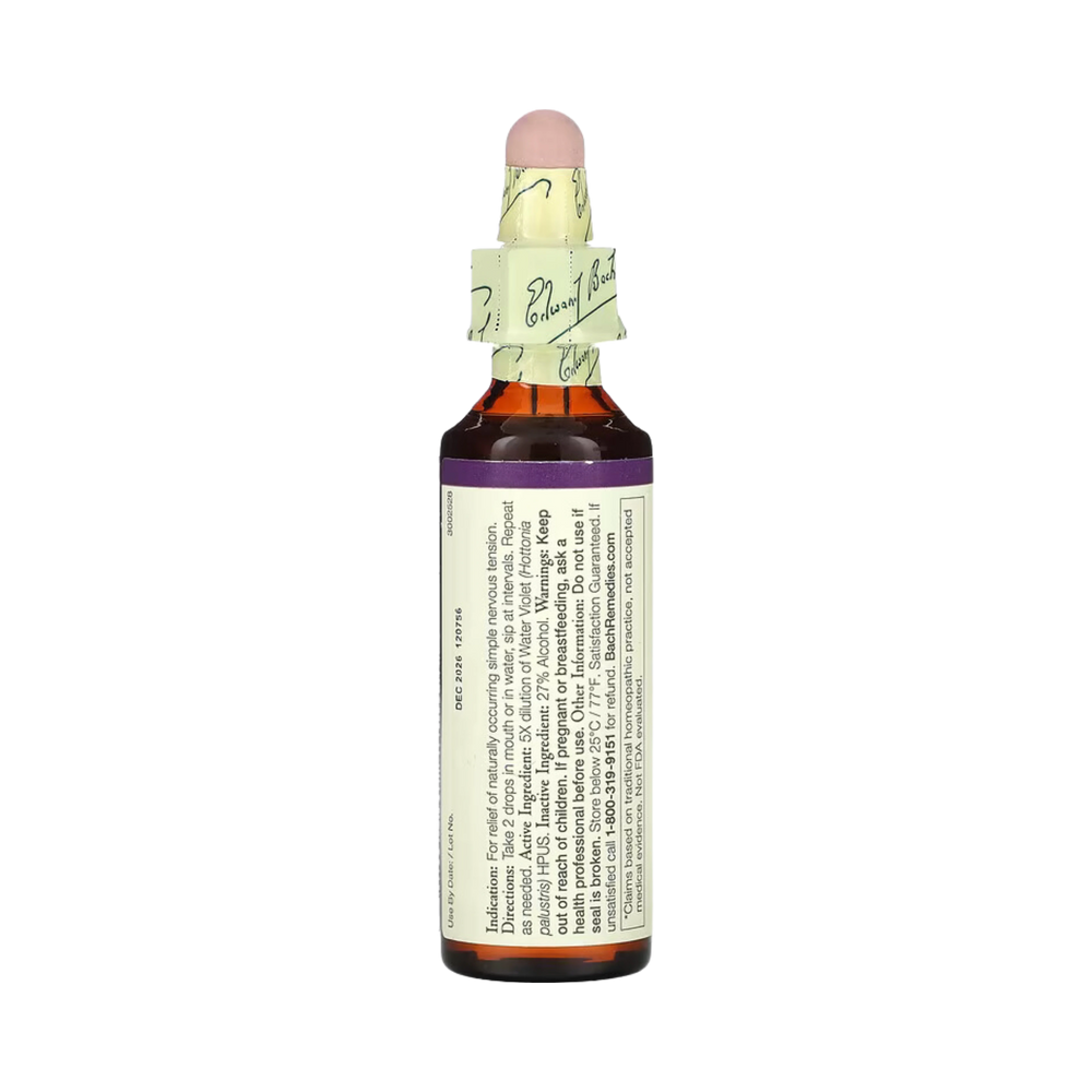 Bach, Original Flower Remedies, Water Violet, 20 Ml