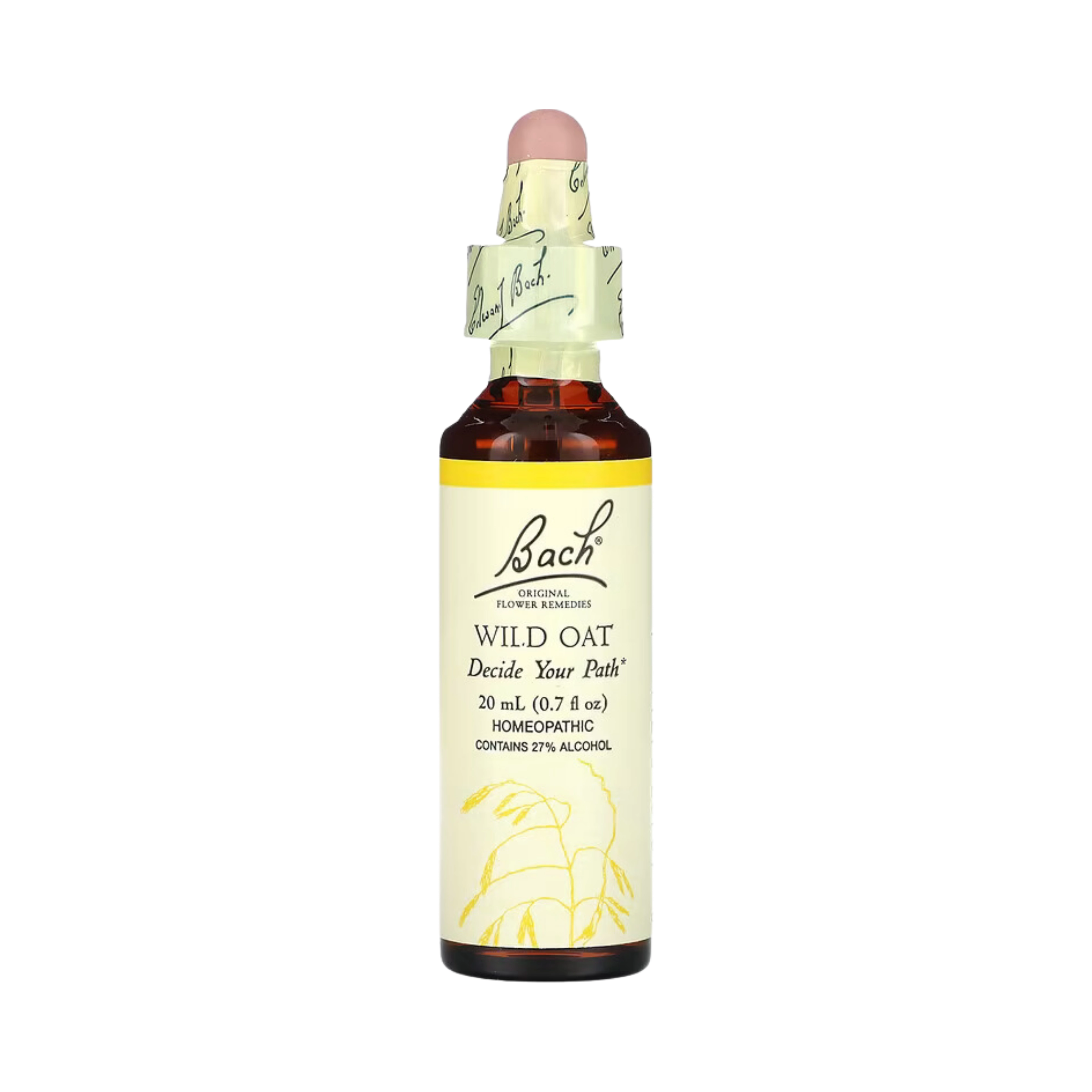 Bach, Original Flower Remedies, Wild Oat, 20 Ml