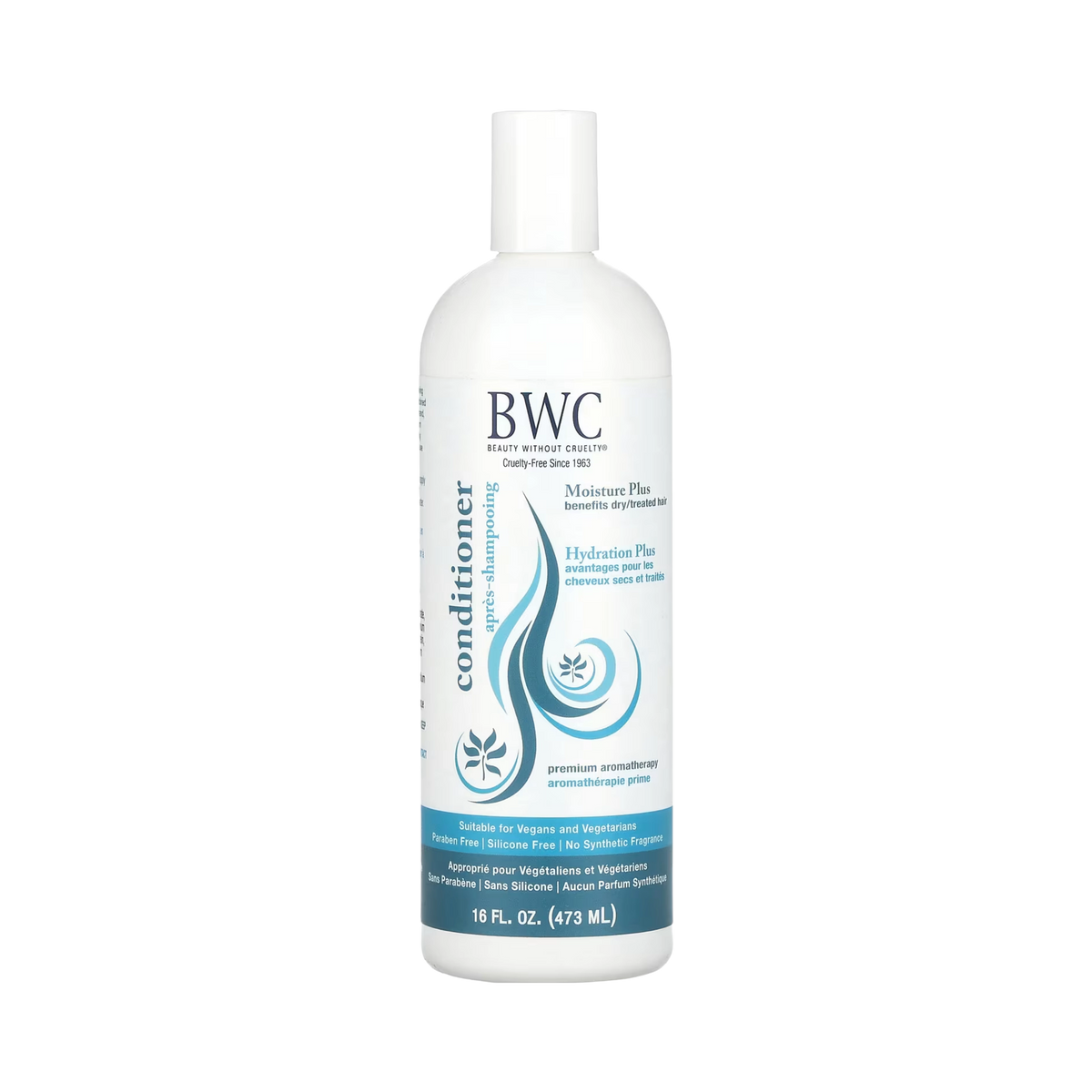 Beauty Without Cruelty, Conditioner, Moisture Plus, Dry/Treated Hair, 16 Fl Oz