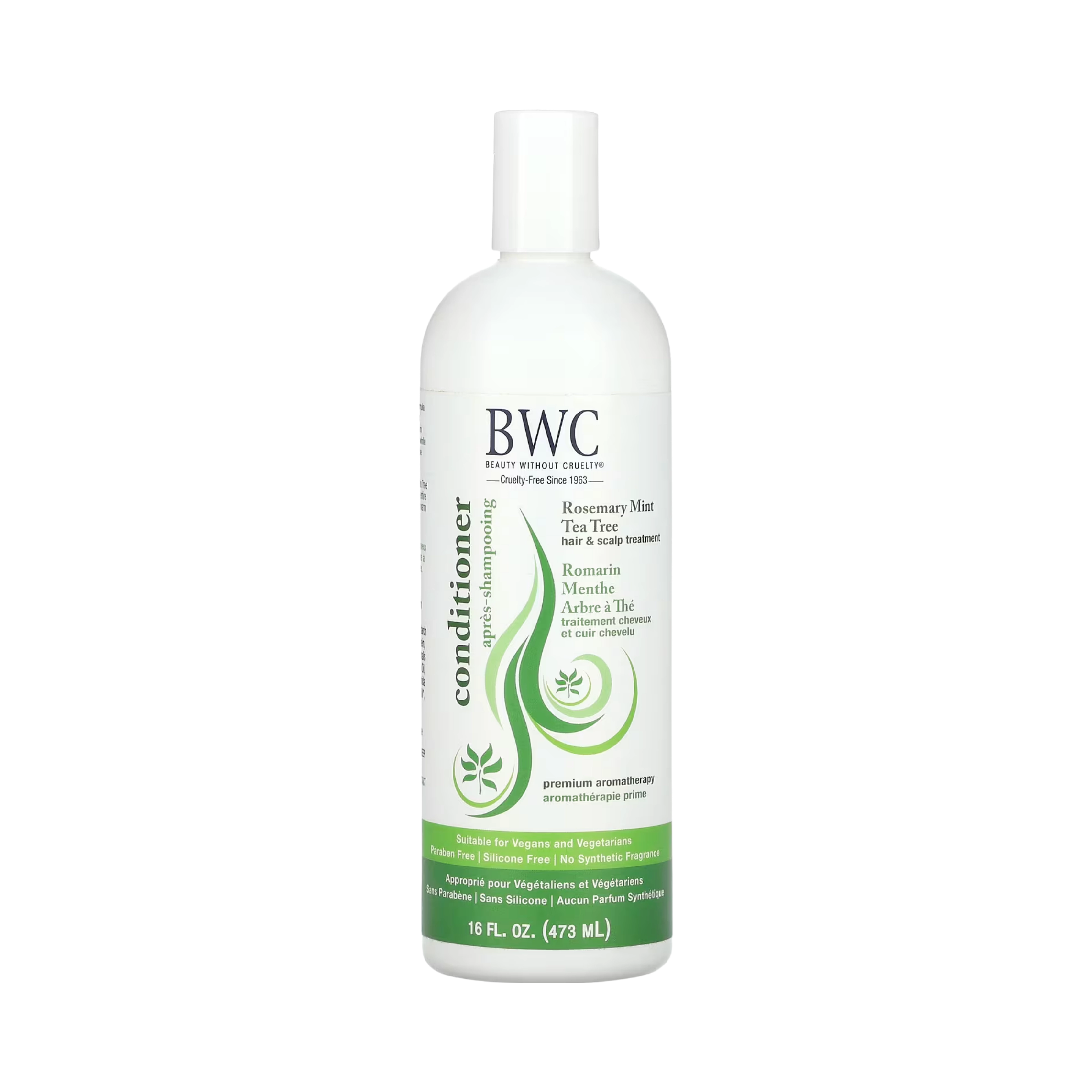 Beauty Without Cruelty, Hair & Scalp Treatment Conditioner, Rosemary Mint Tea Tree, 16 Fl Oz