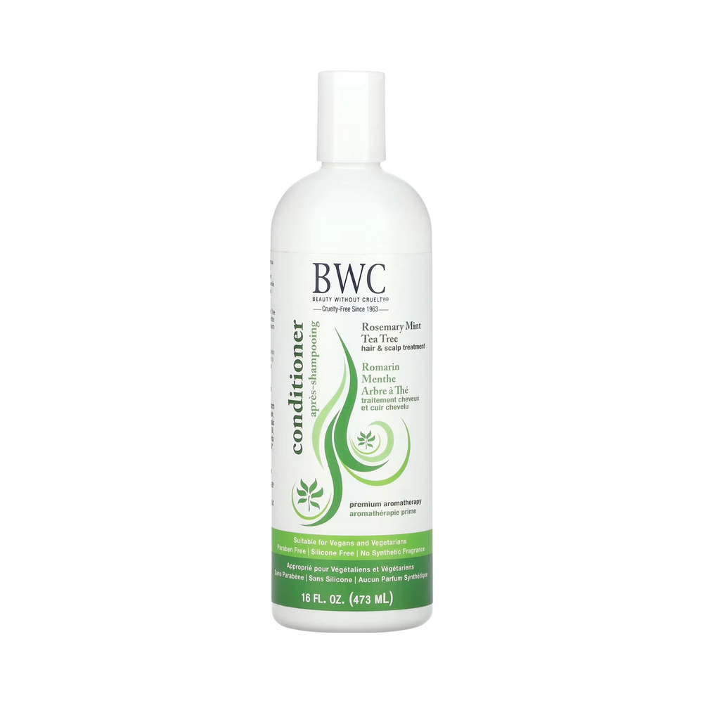 Beauty Without Cruelty, Hair & Scalp Treatment Conditioner, Rosemary Mint Tea Tree, 16 Fl Oz