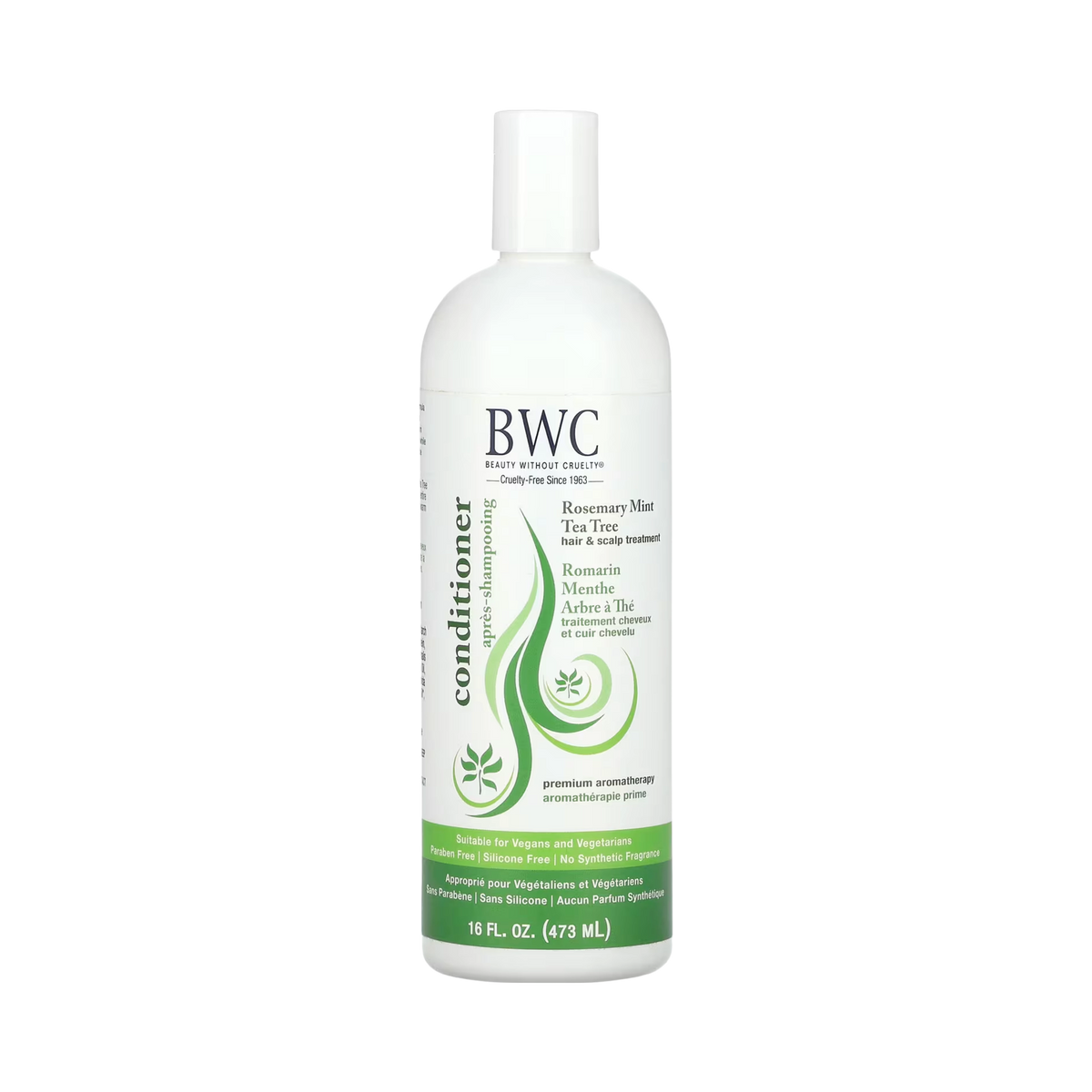 Beauty Without Cruelty, Hair & Scalp Treatment Conditioner, Rosemary Mint Tea Tree, 16 Fl Oz