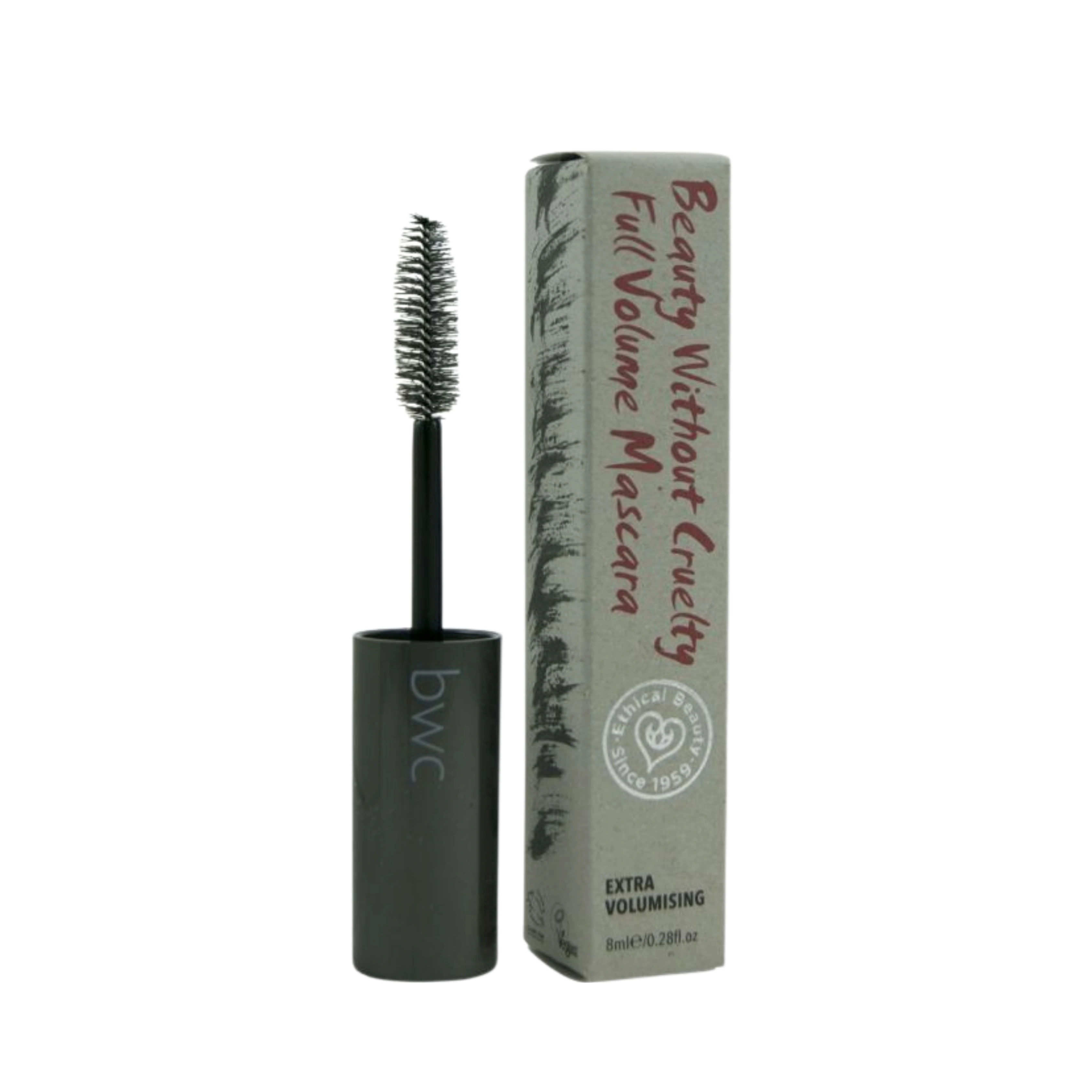 Beauty Without Cruelty, Mascara Full Volume Cocoa, 0.38 Oz