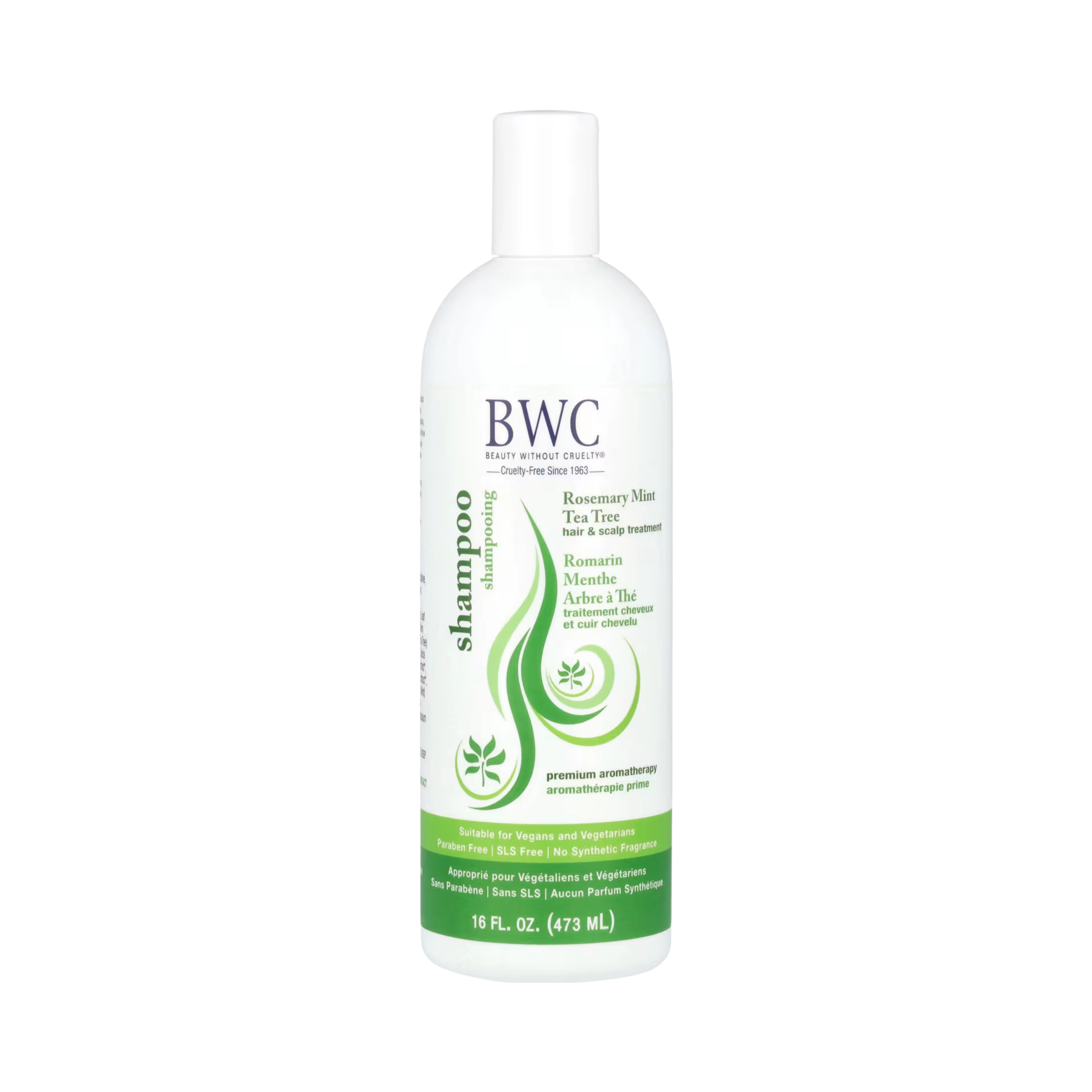 Beauty Without Cruelty, Shampoo, Rosemary Mint Tea Tree, 16 Fl Oz