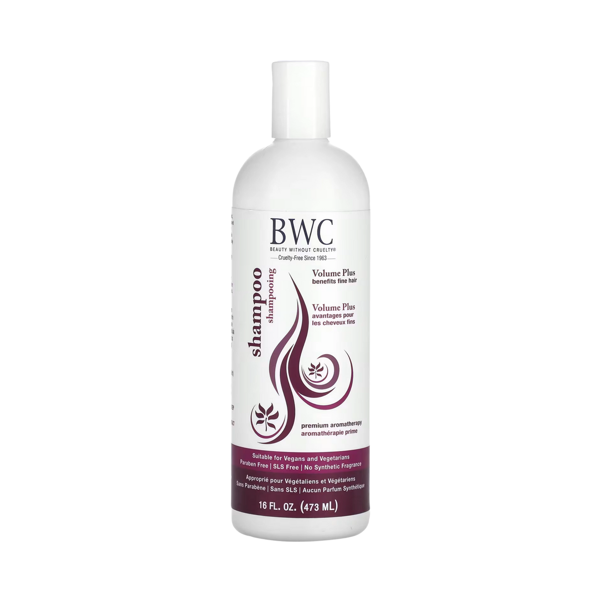 Beauty Without Cruelty, Volume Plus Shampoo, 16 Fl Oz