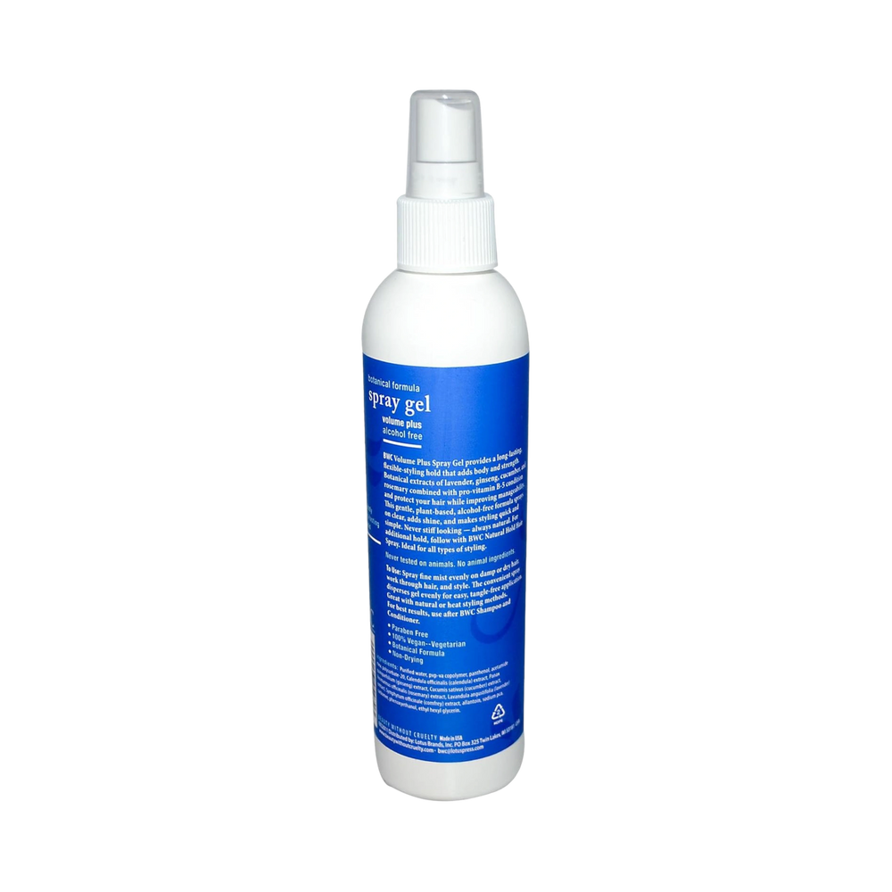 Beauty Without Cruelty, Volume Plus Spray Gel 8.5 Oz