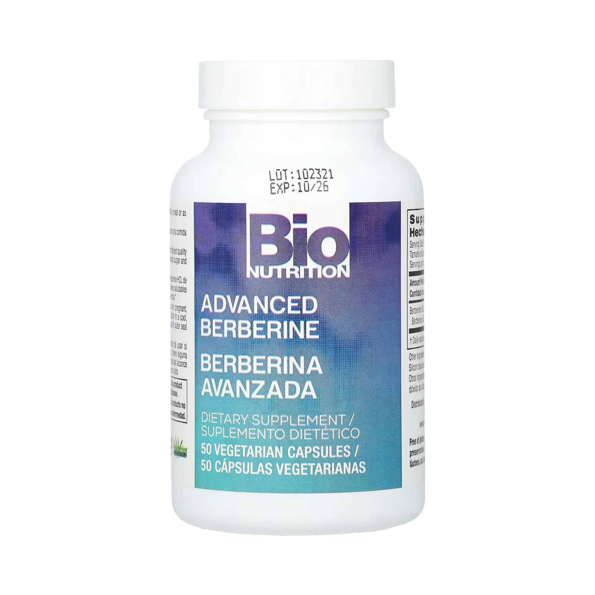 Bio Nutrition, Advanced Berberine, 50 Vegetarian Capsules