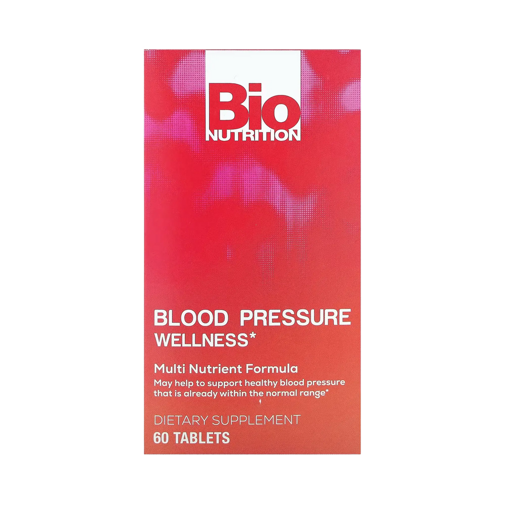 Bio Nutrition, Blood Pressure Wellness, 60 Tablets