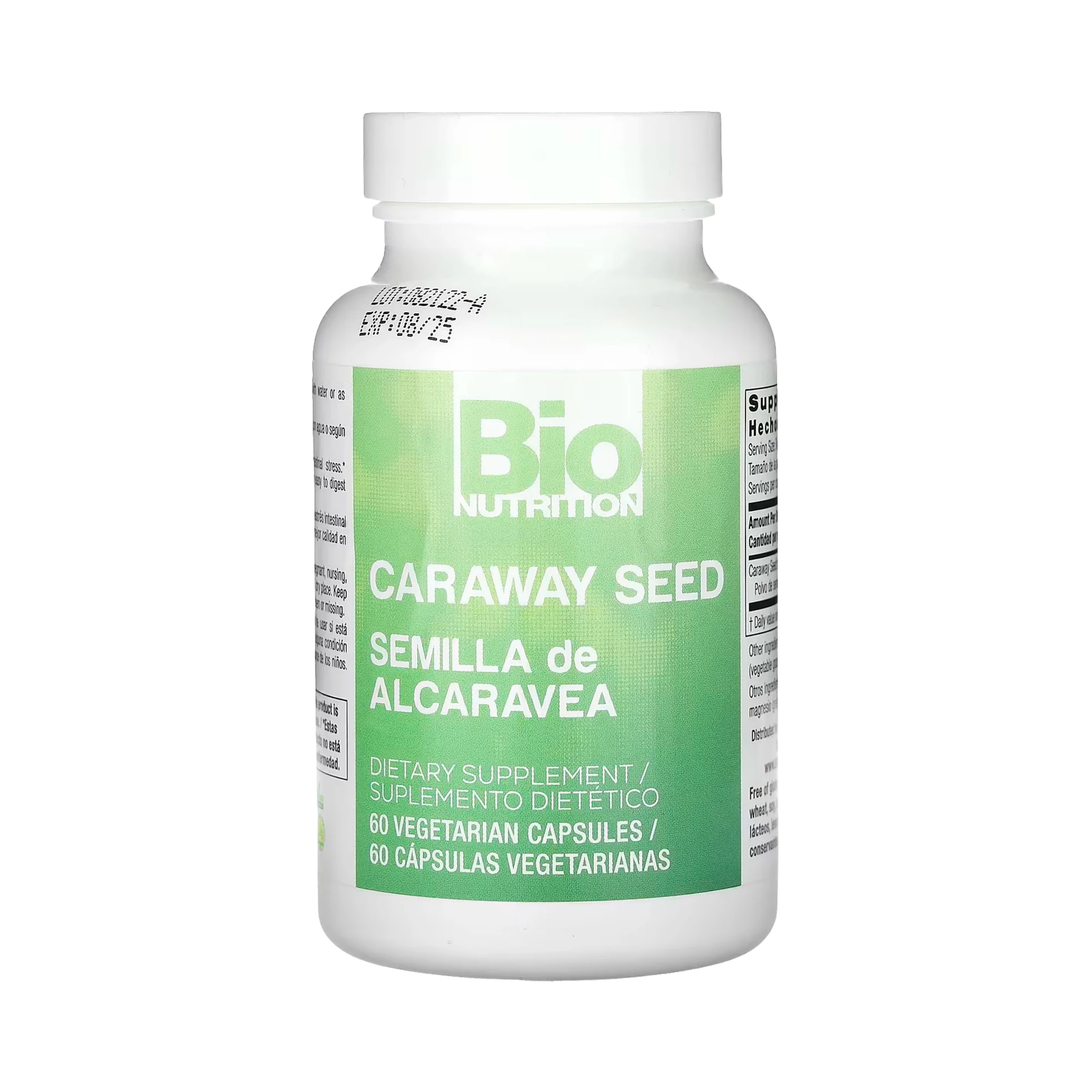 Bio Nutrition, Caraway Seed, 60 Vegetarian Capsules