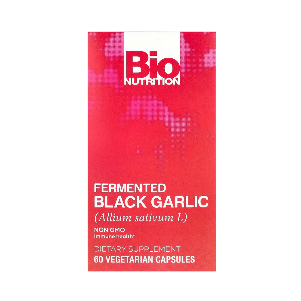 Bio Nutrition, Fermented Black Garlic, 450 Mg, 60 Vegetarian Capsules