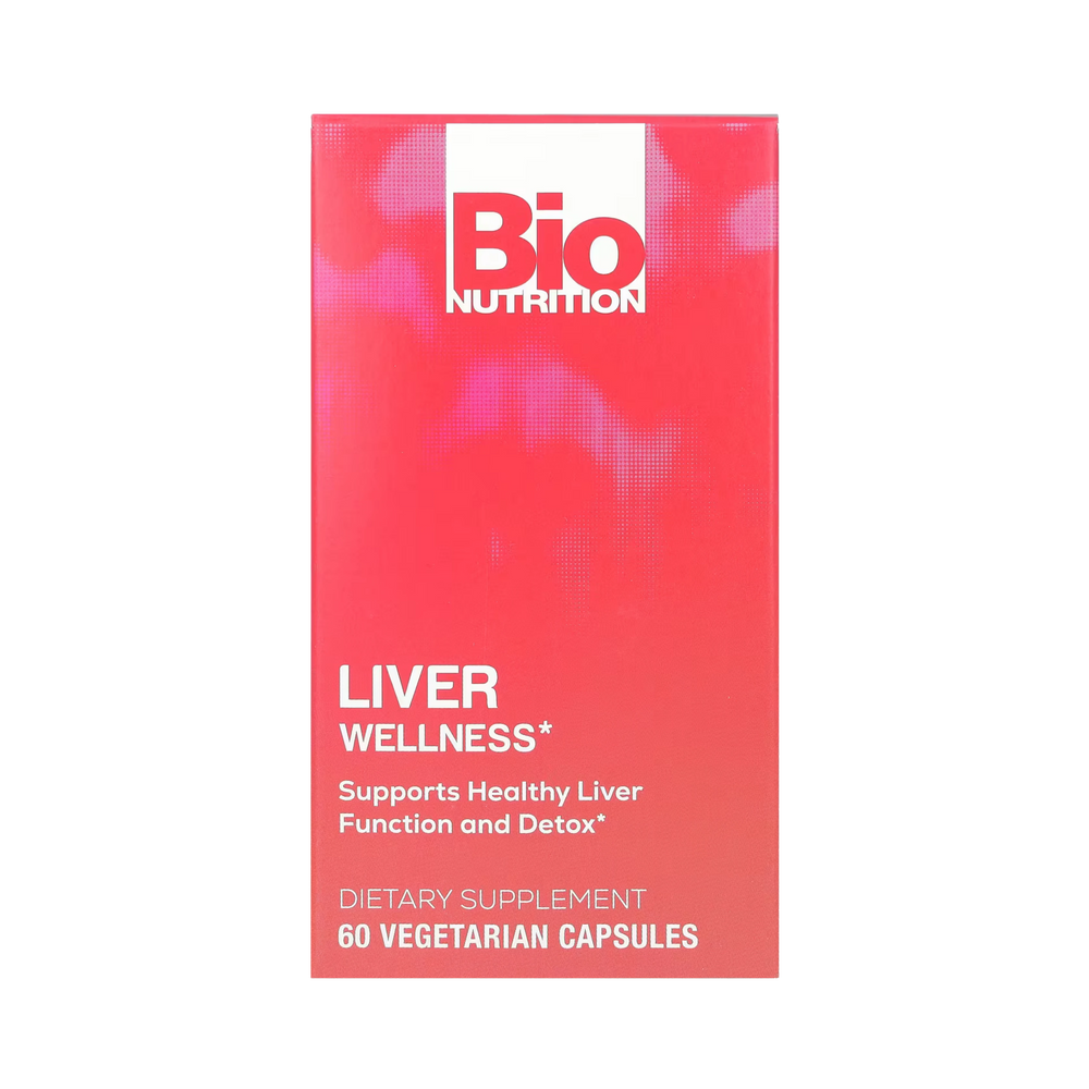 Bio Nutrition, Liver Wellness, 60 Vegetarian Capsules