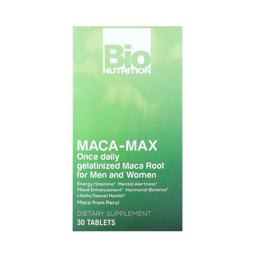 Bio Nutrition, Maca-Max, For Men and Women, 1,000 Mg, 30 Tablets