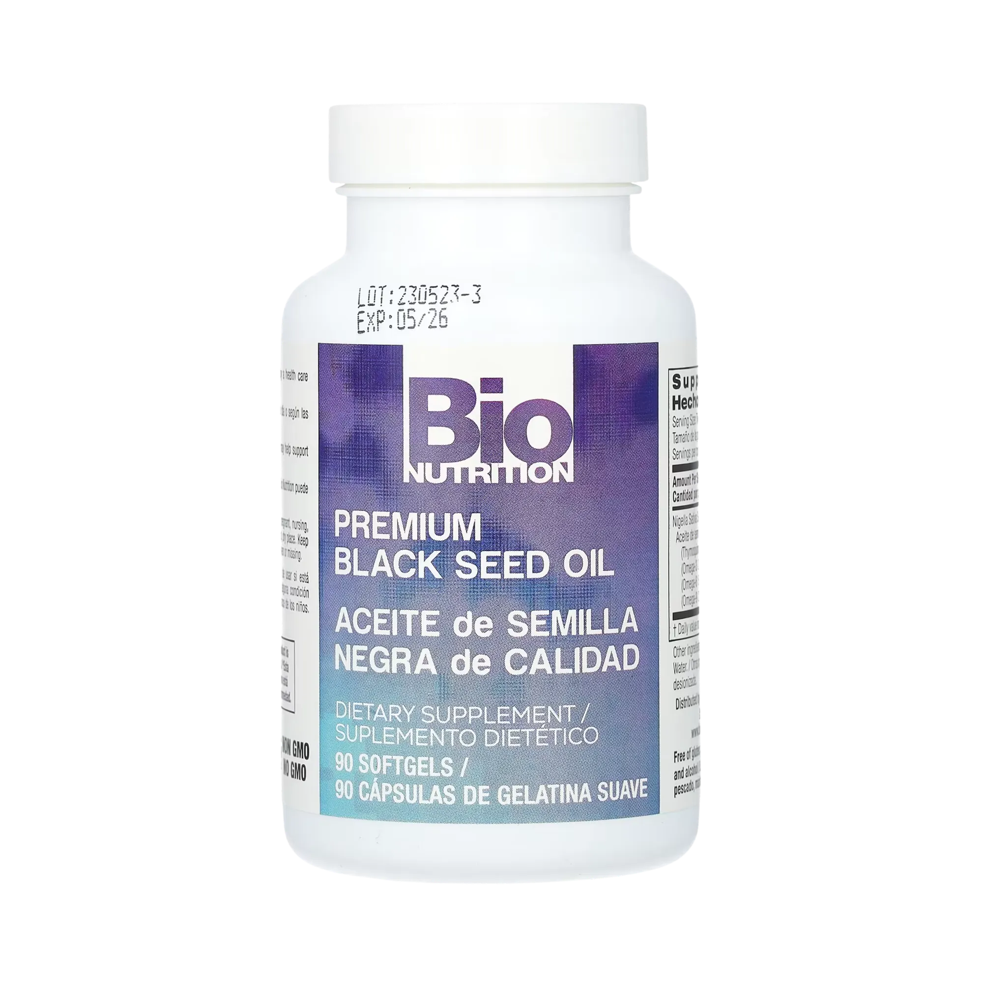 Bio Nutrition, Premium Black Seed Oil, 90 Softgels