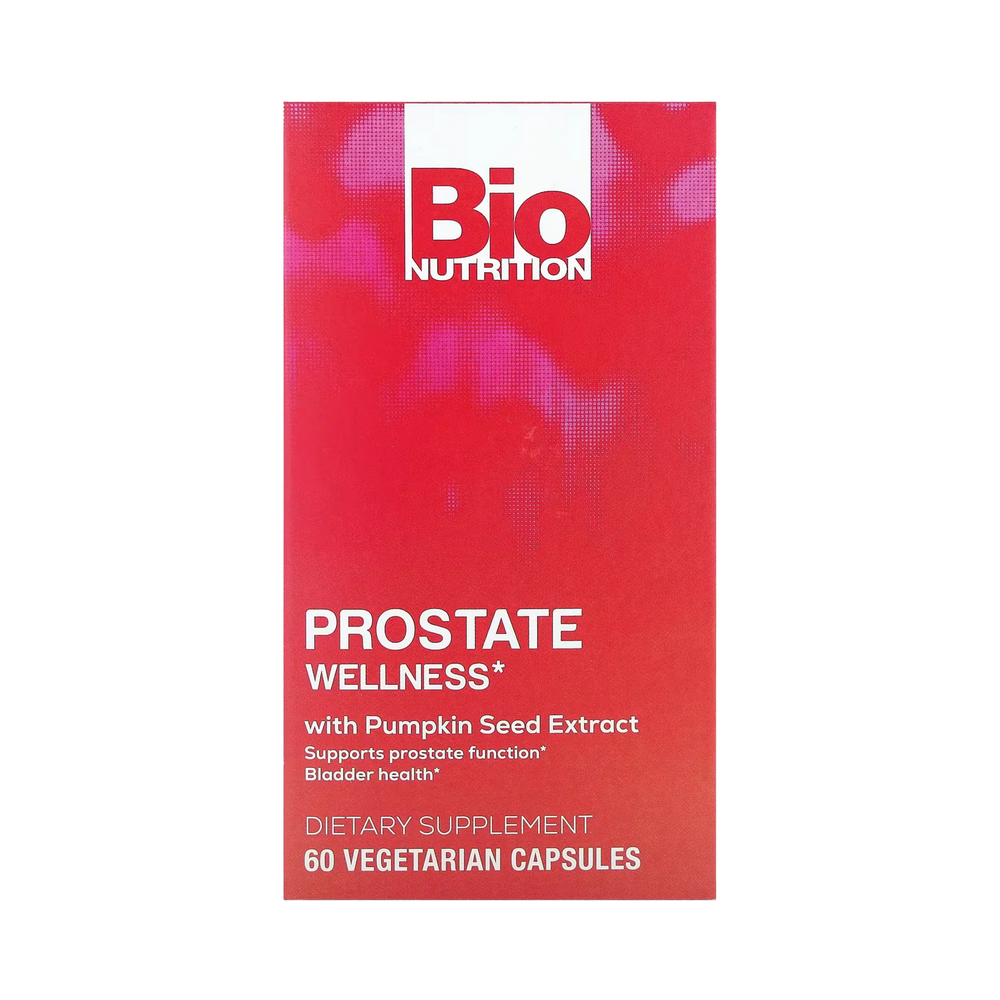 Bio Nutrition, Prostate Wellness With Pumpkin Seed Extract, 60 Vegetarian Capsules