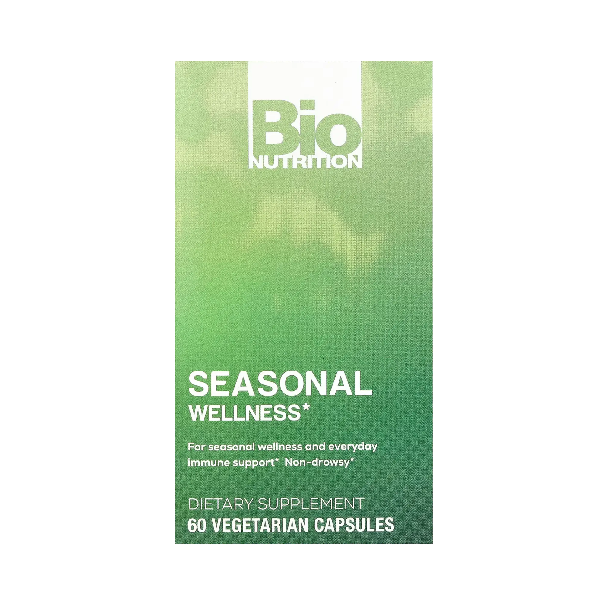 Bio Nutrition, Seasonal Wellness, 60 Vegetarian Capsules