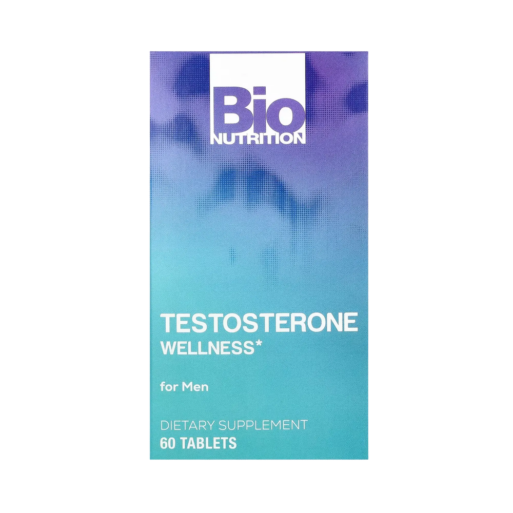 Bio Nutrition, Testosterone Wellness, For Men, 60 Tablets