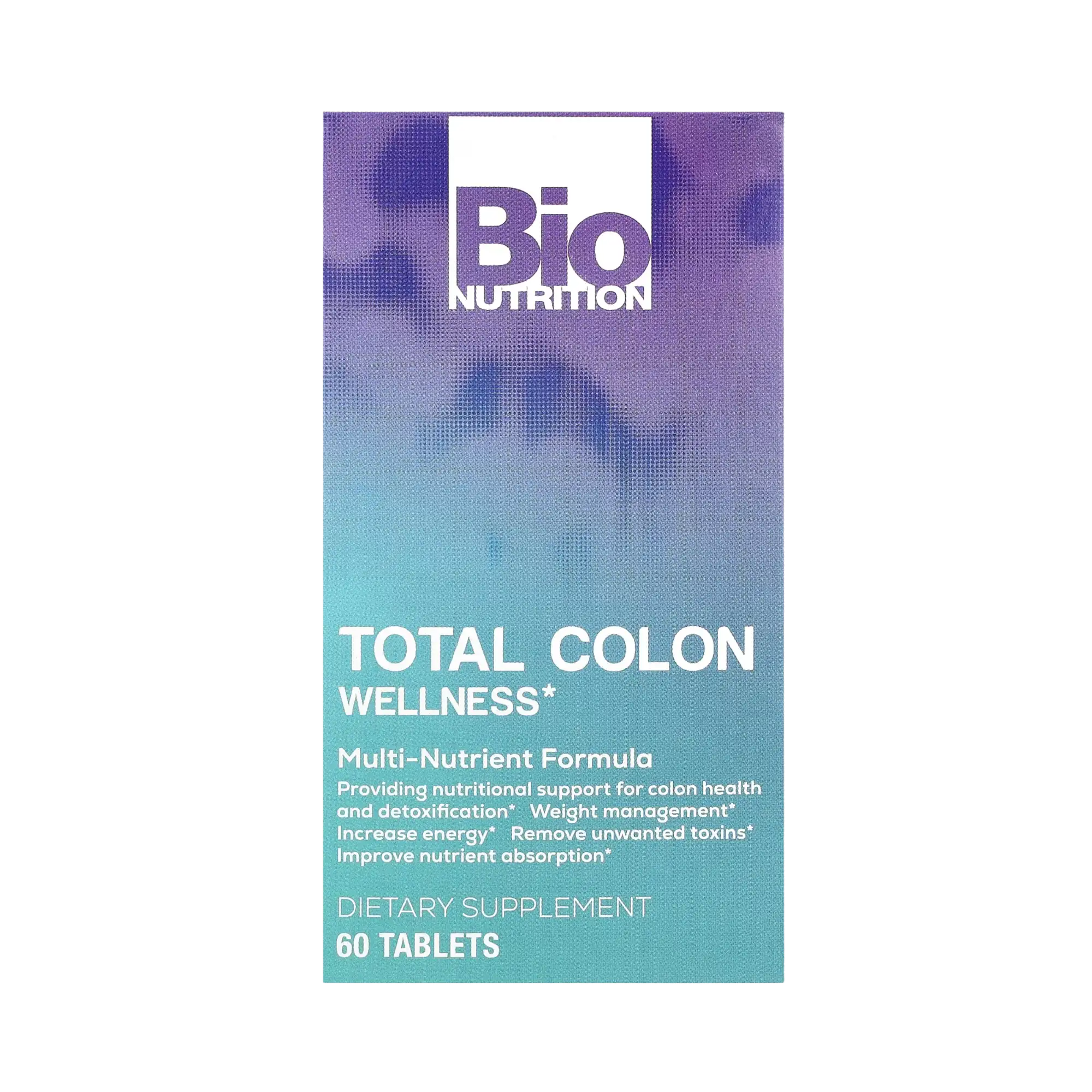 Bio Nutrition, Total Colon Wellness, 60 Tablets
