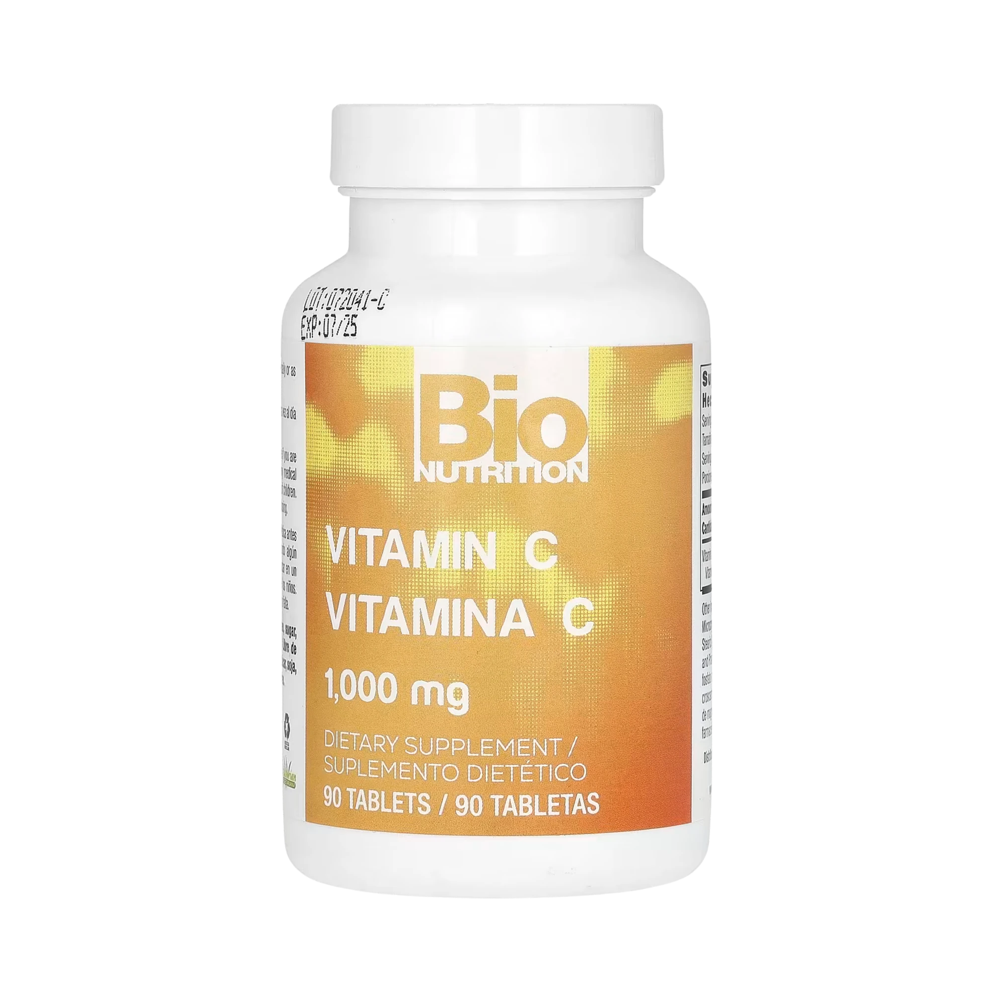 Bio Nutrition, Vitamin C, 90 Tablets (1,000 mg per Tablet)